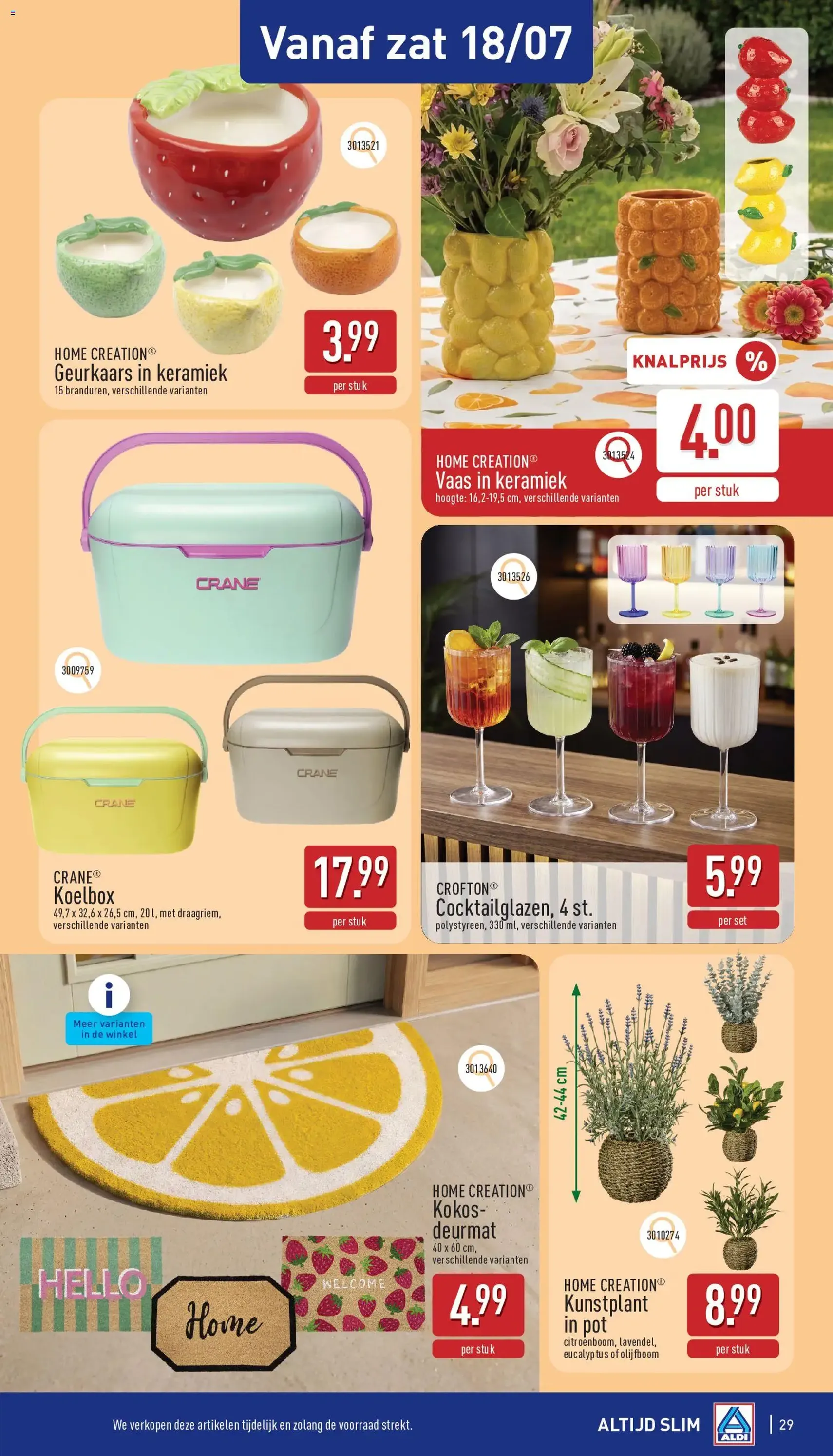 Aldi folder week 29 - geldige folder vanaf 13/07/2026 pagina 29 van 34