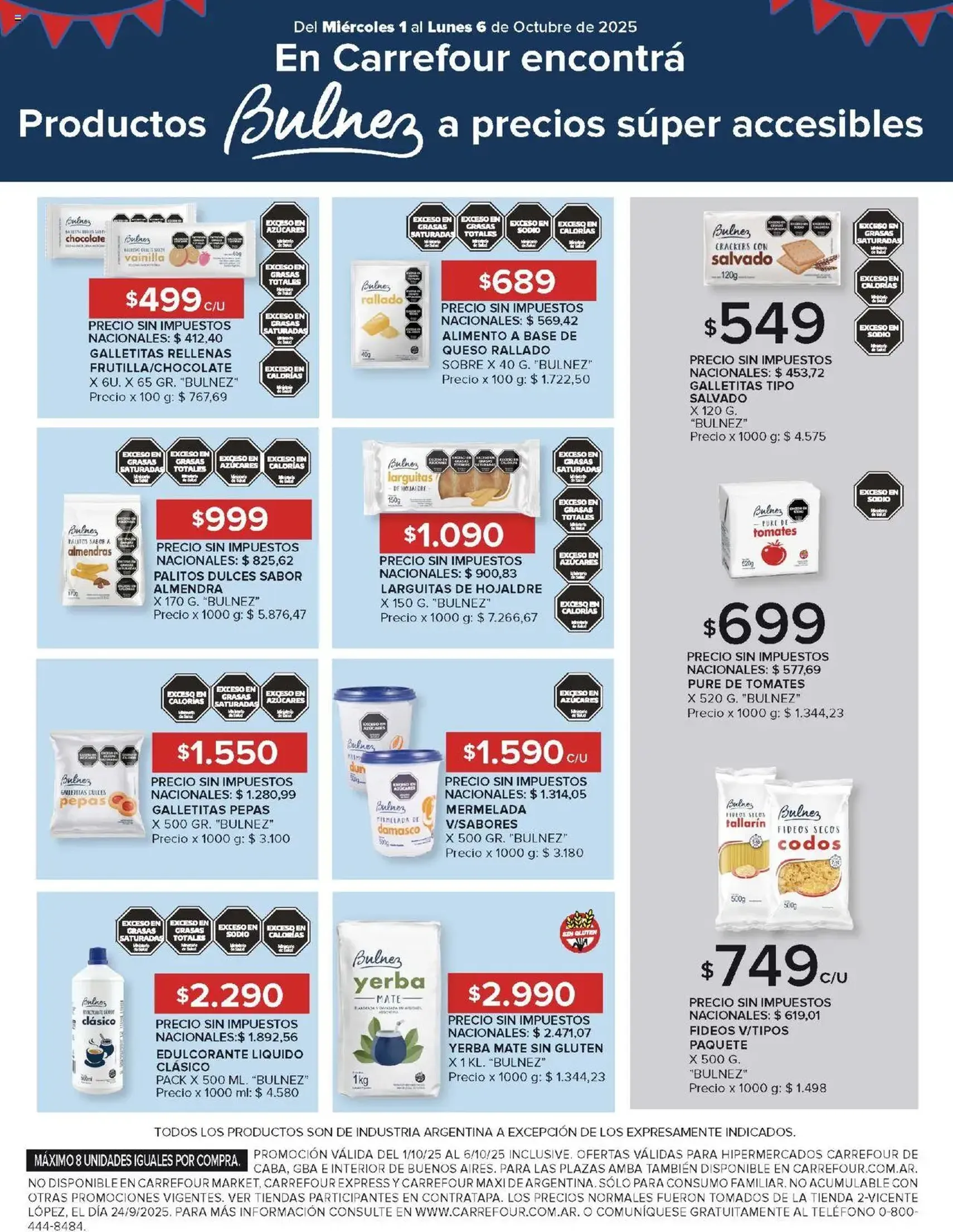 Carrefour ofertas - folleto válido desde 01/10/2025 página 14 de 59 Carrefour ofertas - folleto válido desde 01/10/2025 página 14 de 59