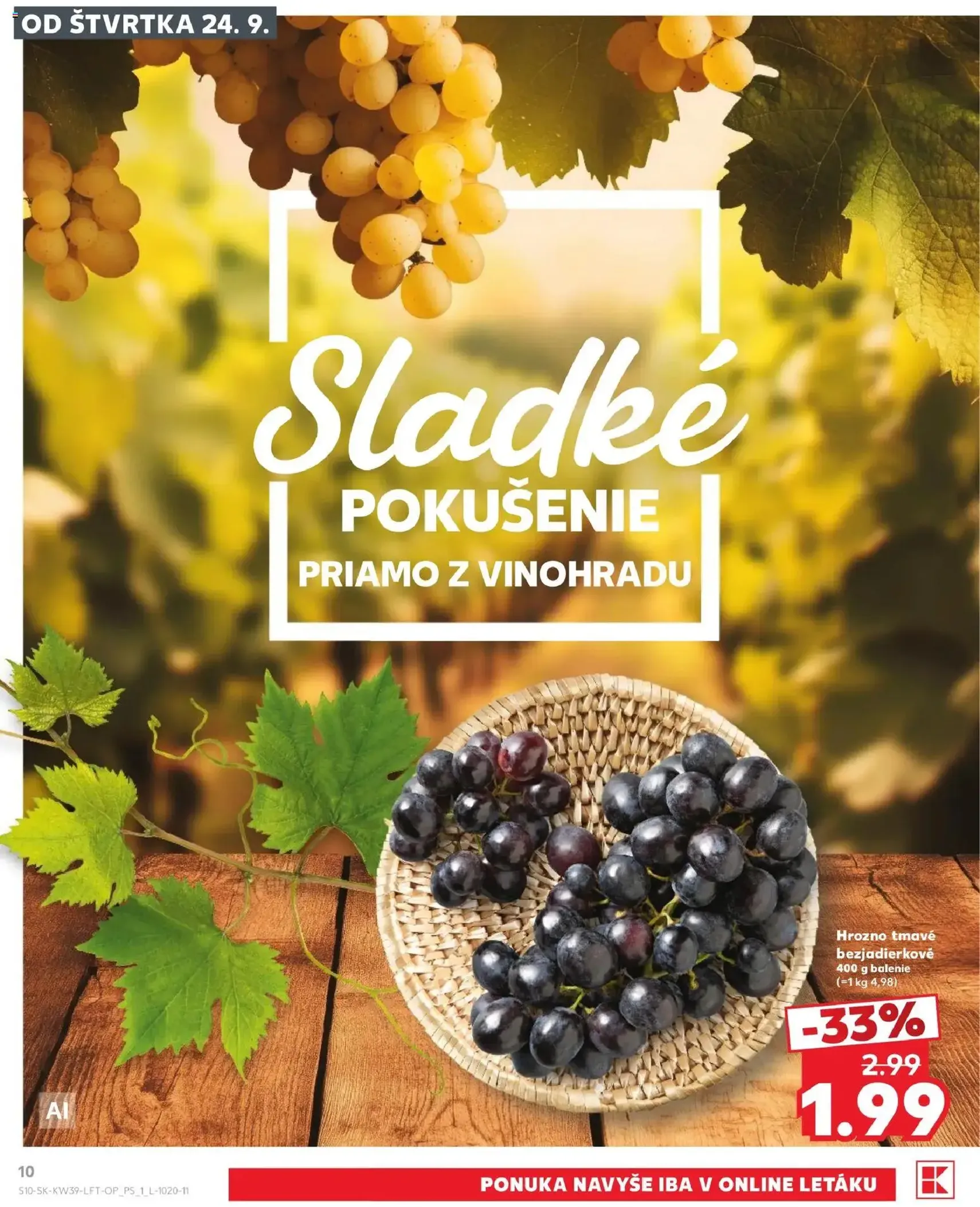 Kaufland leták - platný leták od 24.09.2026 strana 10 z 82