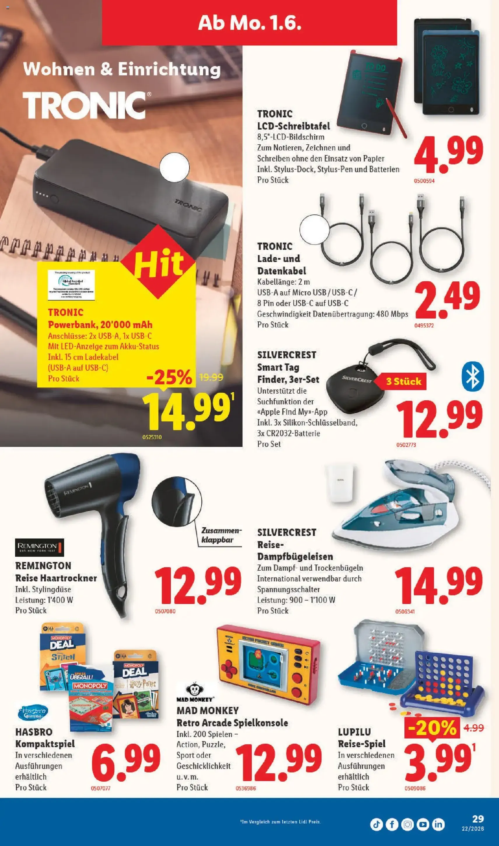 Lidl aktionen - Gültiger Prospekt ab 28.05.2026, Seite 29 von insgesamt 32