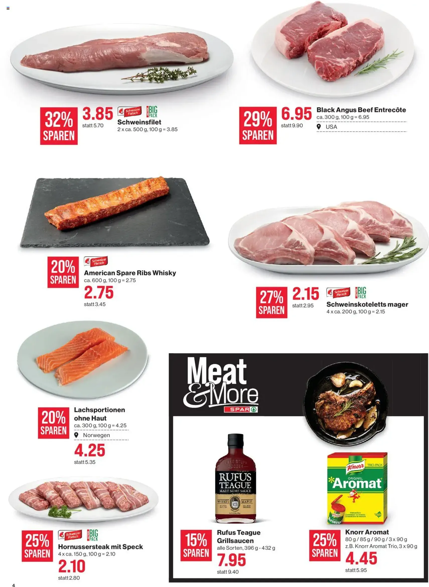 SPAR Aktionen - Gültiger Prospekt ab 24.07.2025, Seite 4 von insgesamt 22 SPAR Aktionen - Gültiger Prospekt ab 24.07.2025, Seite 4 von insgesamt 22