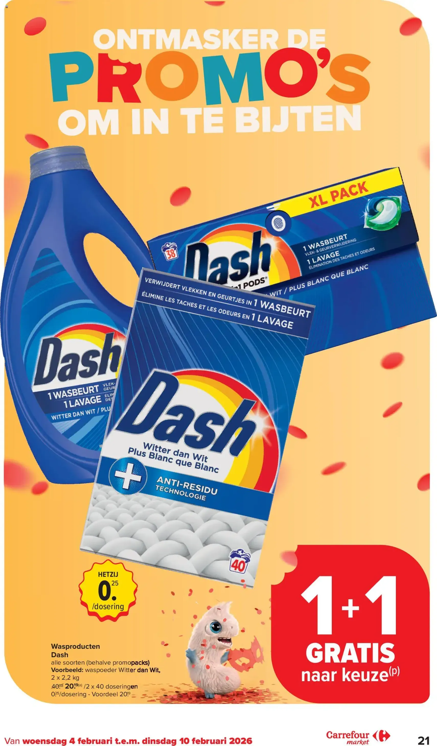 Carrefour market folder week 6 - geldige folder vanaf 04/02/2026 pagina 21 van 24