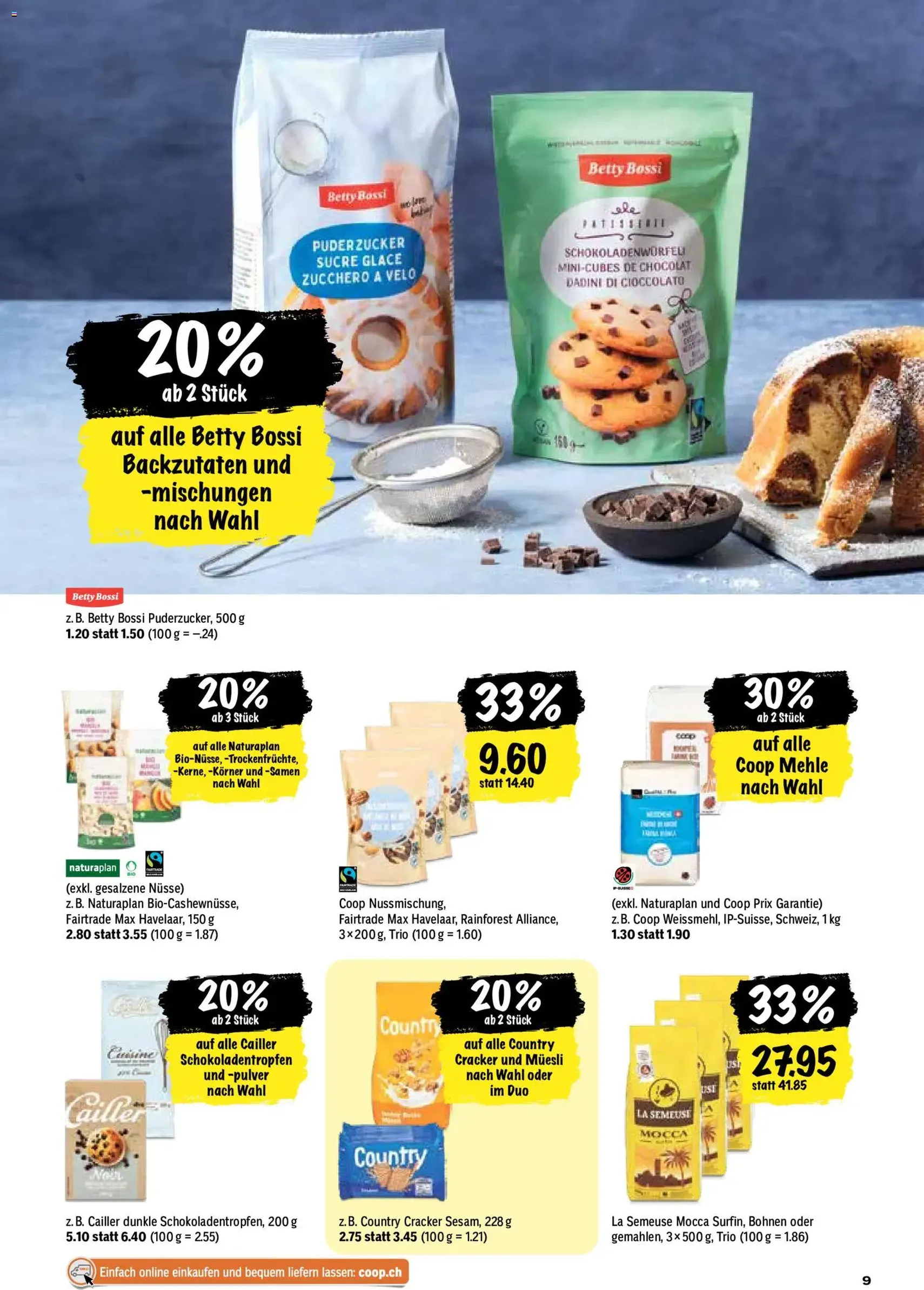 Coop aktionen - Gültiger Prospekt ab 15.10.2026, Seite 9 von insgesamt 24