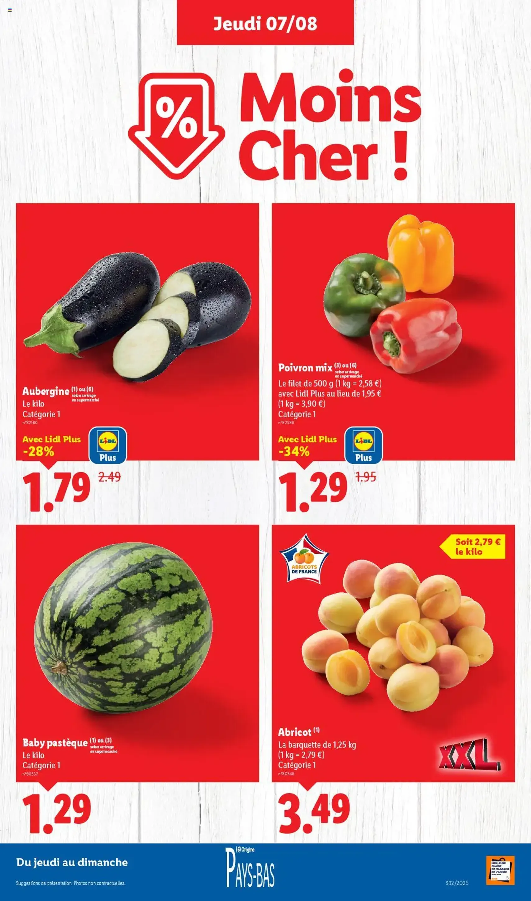 LIDL catalogue semaine 31 - brochure valable à partir du 07/08/2025, page 5 sur 76 LIDL catalogue semaine 31 - brochure valable à partir du 07/08/2025, page 5 sur 76