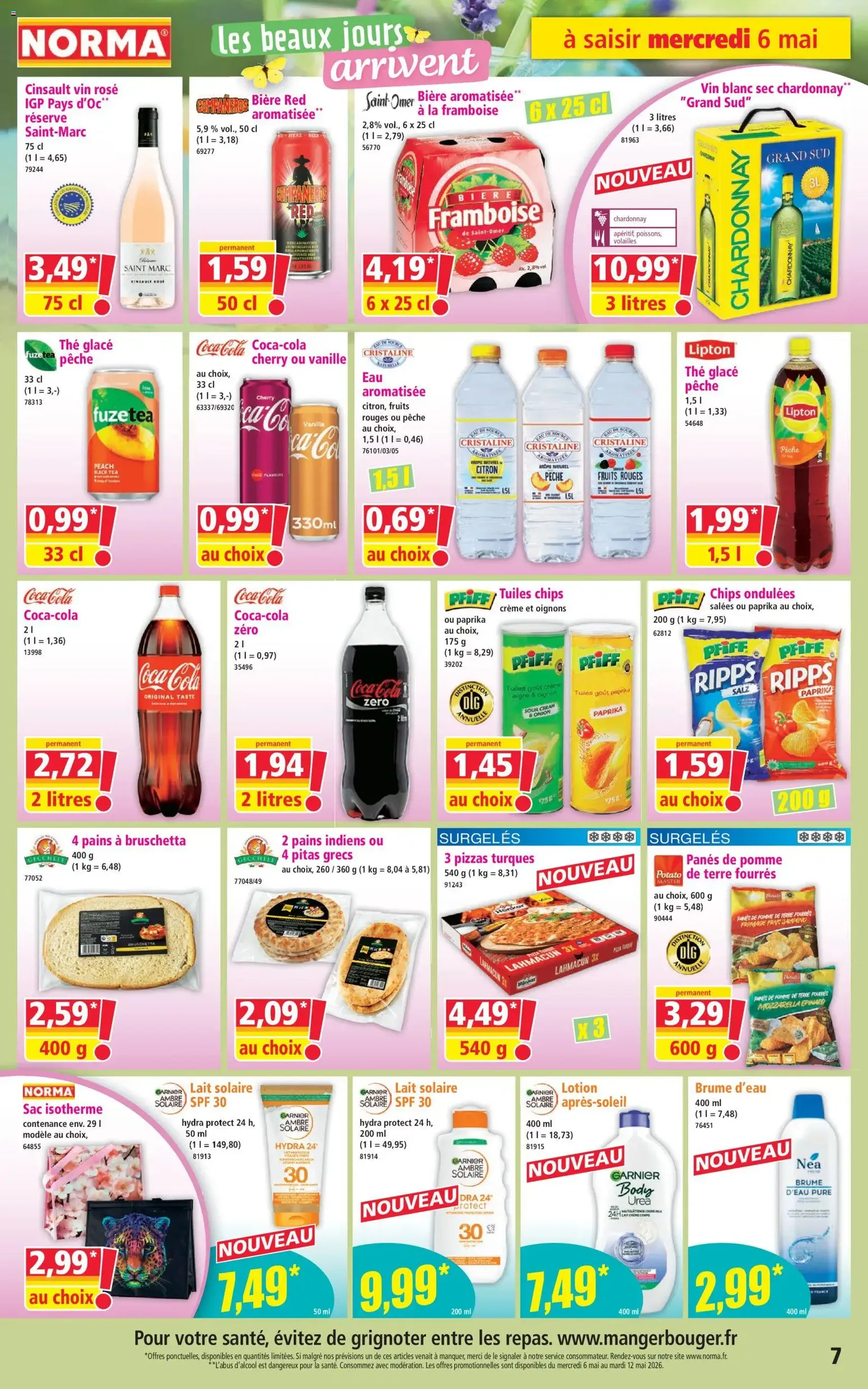 Norma catalogue - brochure valable à partir du 06/05/2026, page 7 sur 14