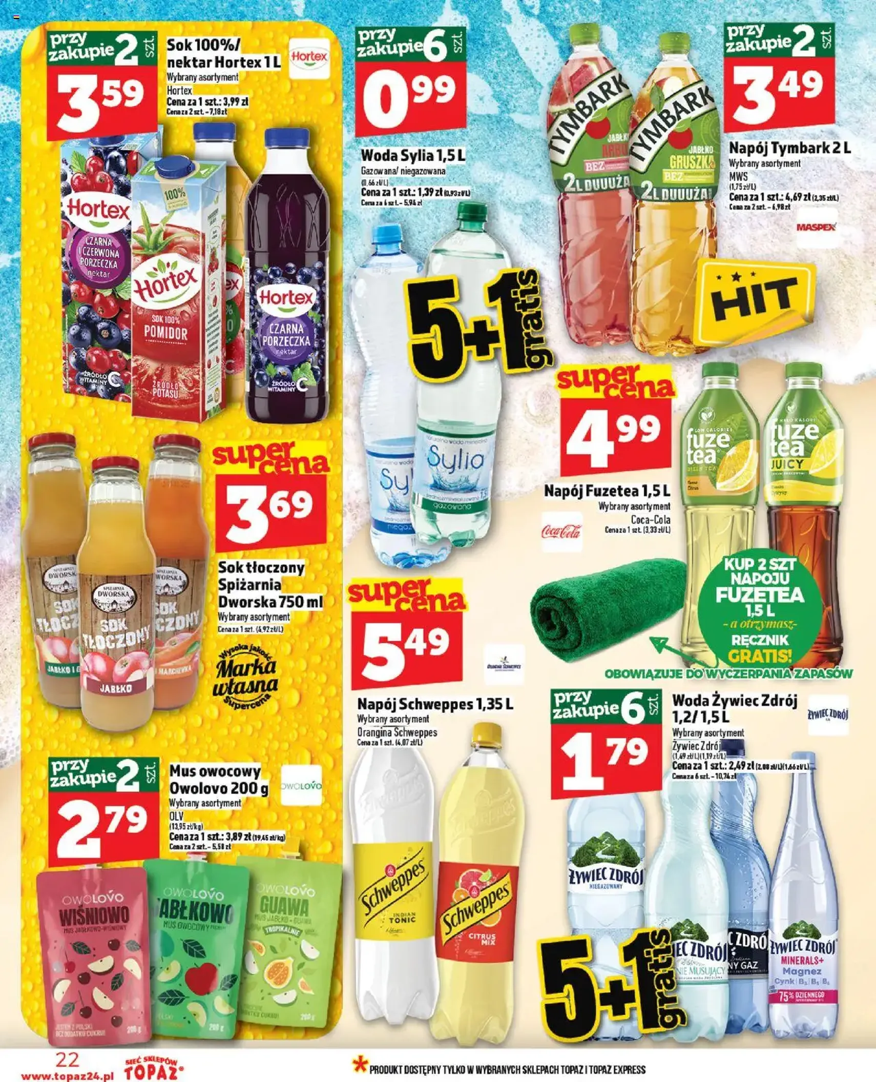 Topaz Gazetka - ważny gazetka od 24.07.2025 strona 22 z 28 Topaz Gazetka - ważny gazetka od 24.07.2025 strona 22 z 28