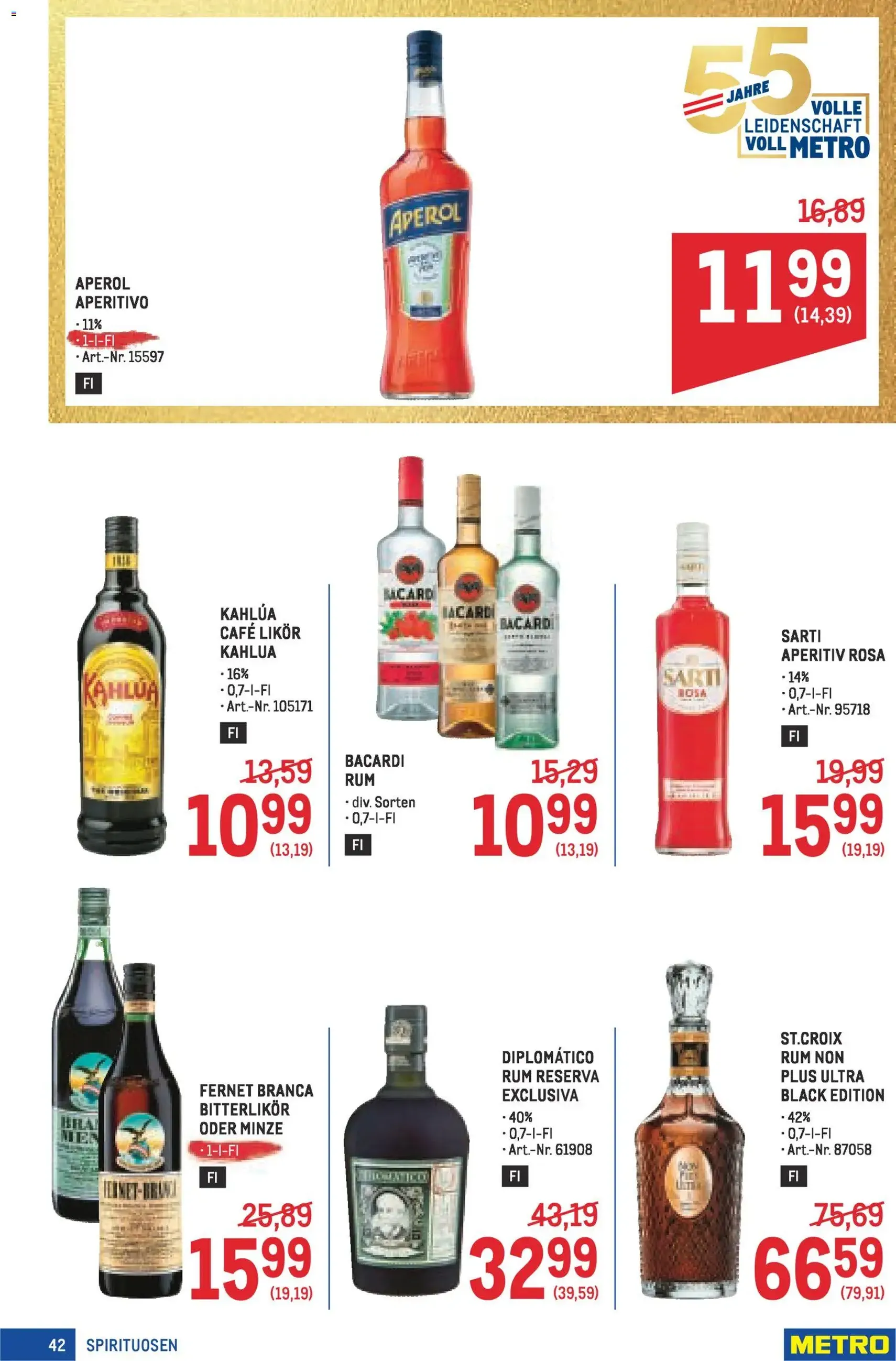 Metro Profi - Gültiger Prospekt ab 19.03.2026, Seite 42 von insgesamt 64