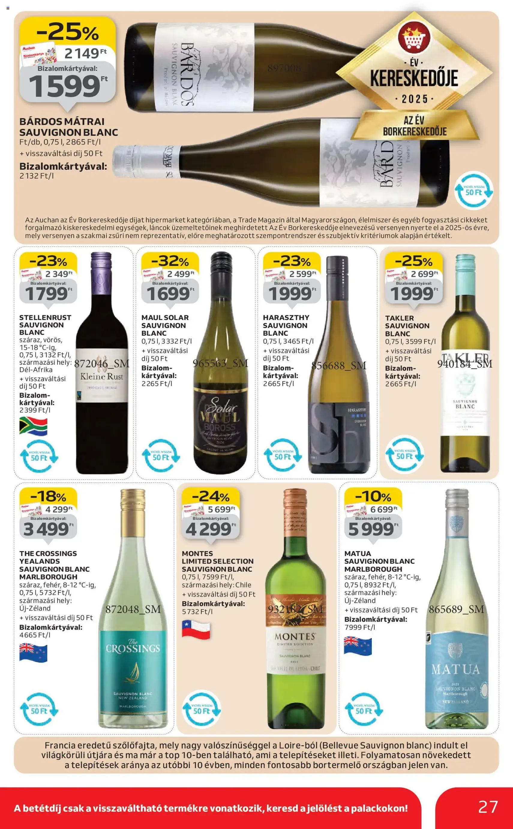 Auchan Akciós újság - 2026.01.22. érvényes szórólap 27 oldal 44 oldalból