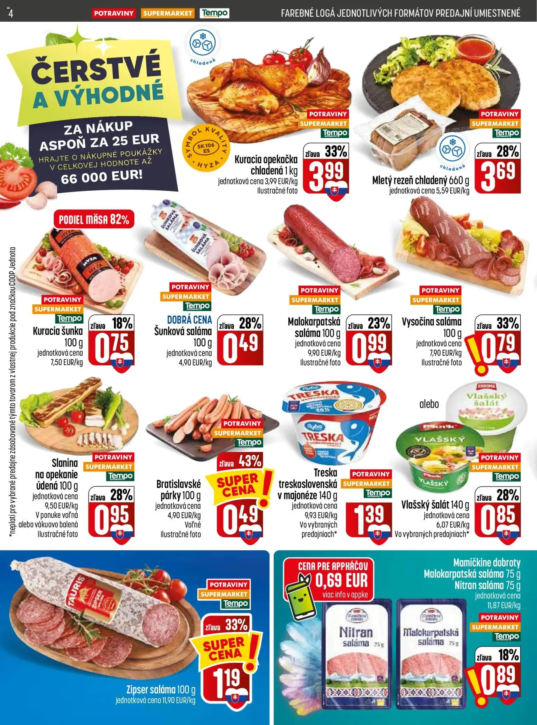COOP Jednota leták - platný leták od 06.08.2026 strana 4 z 28