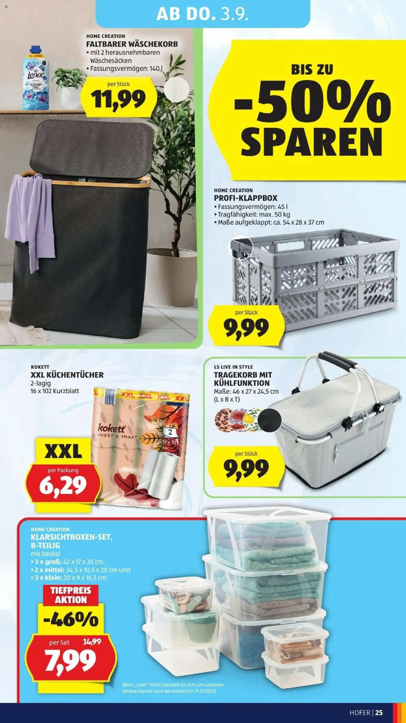 Hofer Flugblatt - Gültiger Prospekt ab 28.08.2026, Seite 37 von insgesamt 45