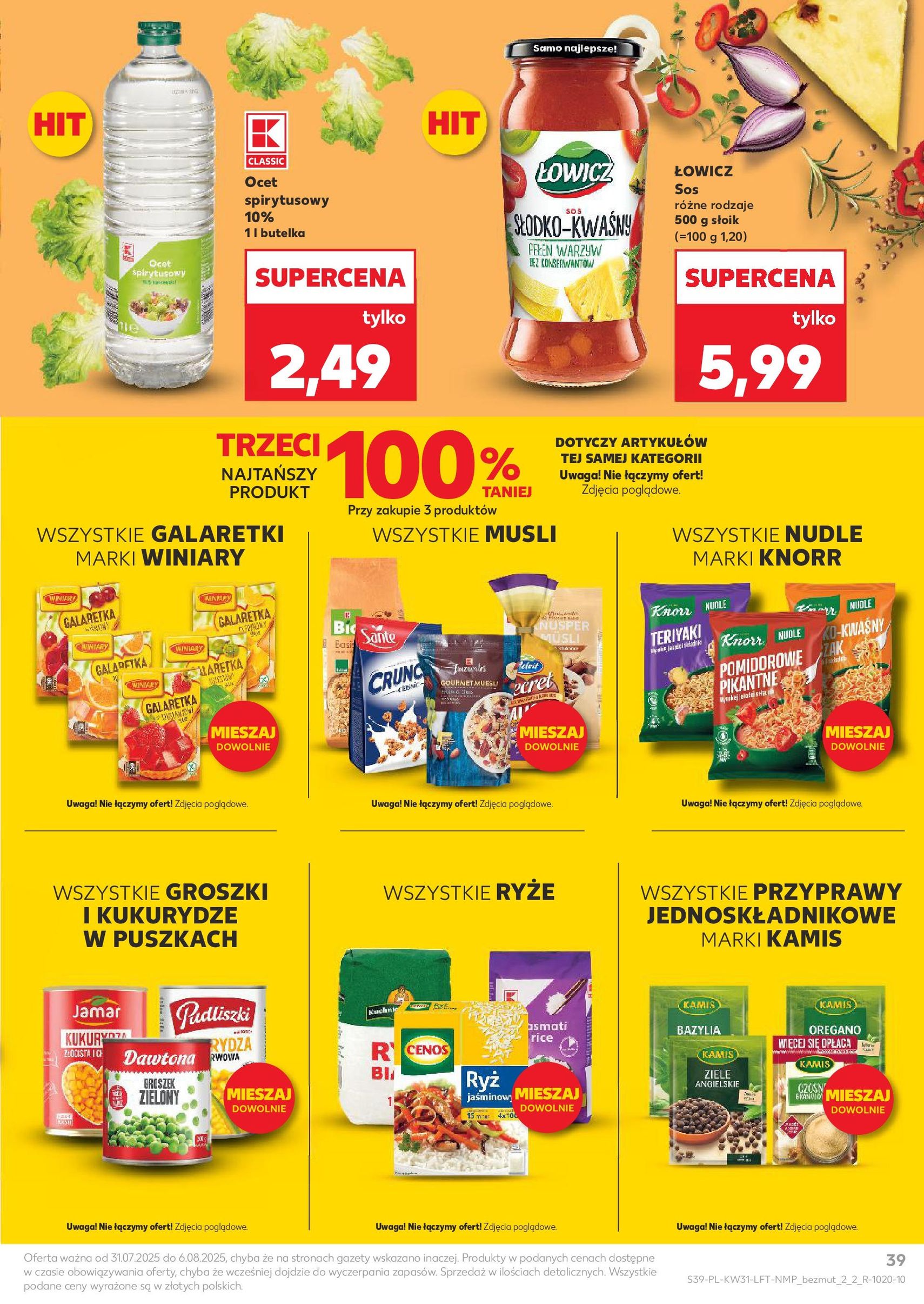 Kaufland gazetka - ważny gazetka od 31.07.2025 strona 39 z 54 Kaufland gazetka - ważny gazetka od 31.07.2025 strona 39 z 54