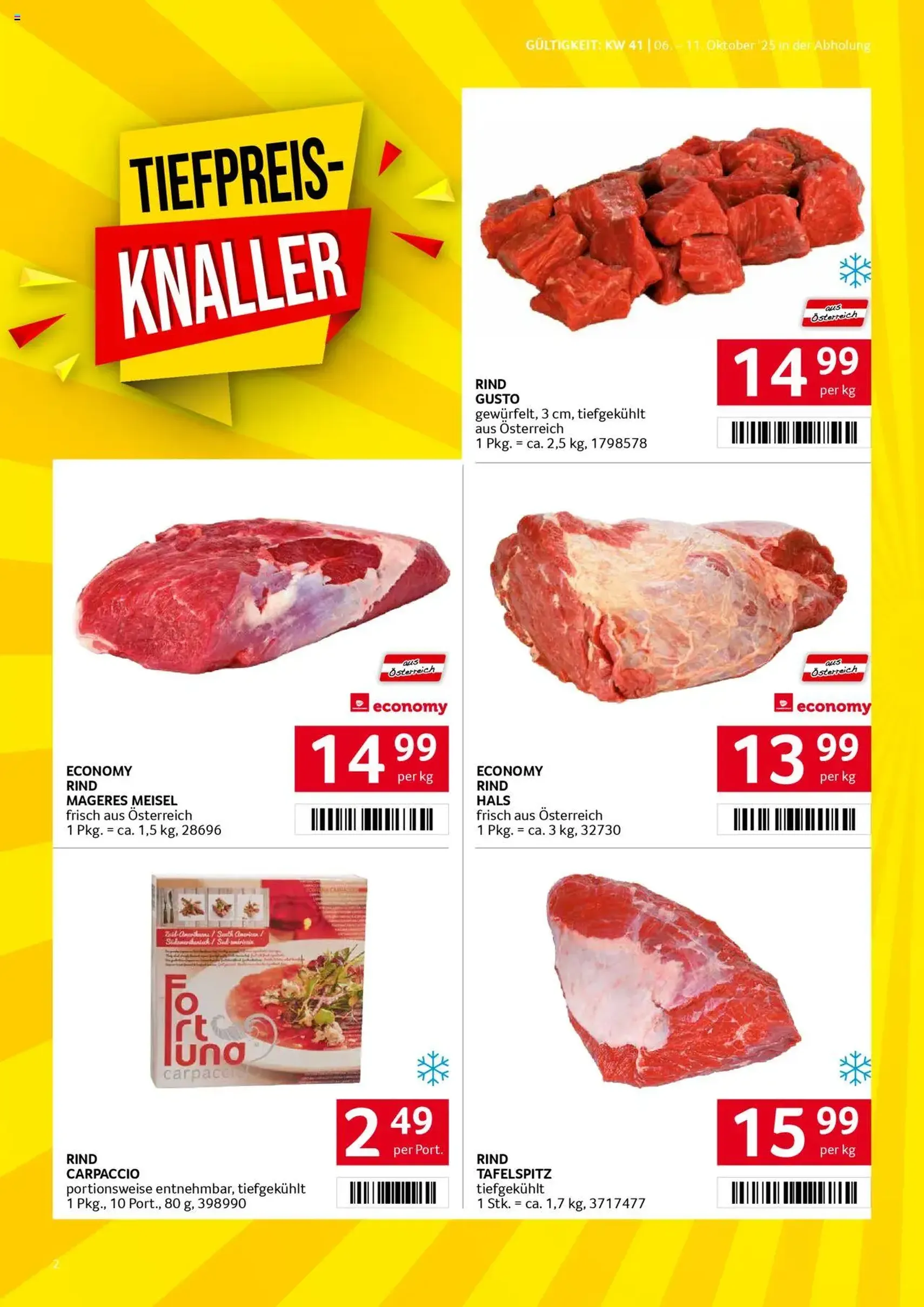 Transgourmet Flugblatt - Gültiger Prospekt ab 05.10.2025, Seite 2 von insgesamt 26