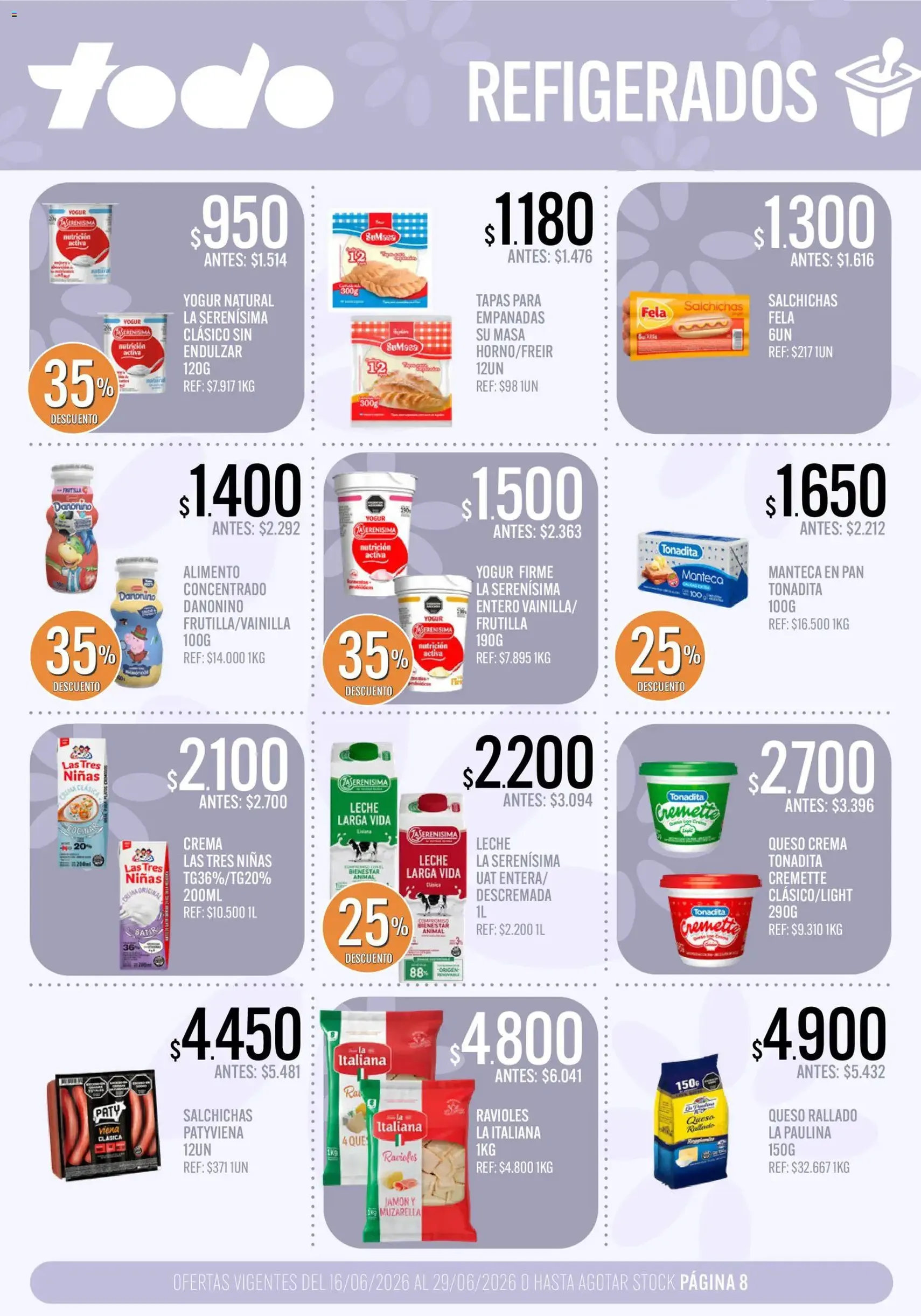 Supermercados TODO Ofertas - folleto válido desde 16/06/2026 página 8 de 20