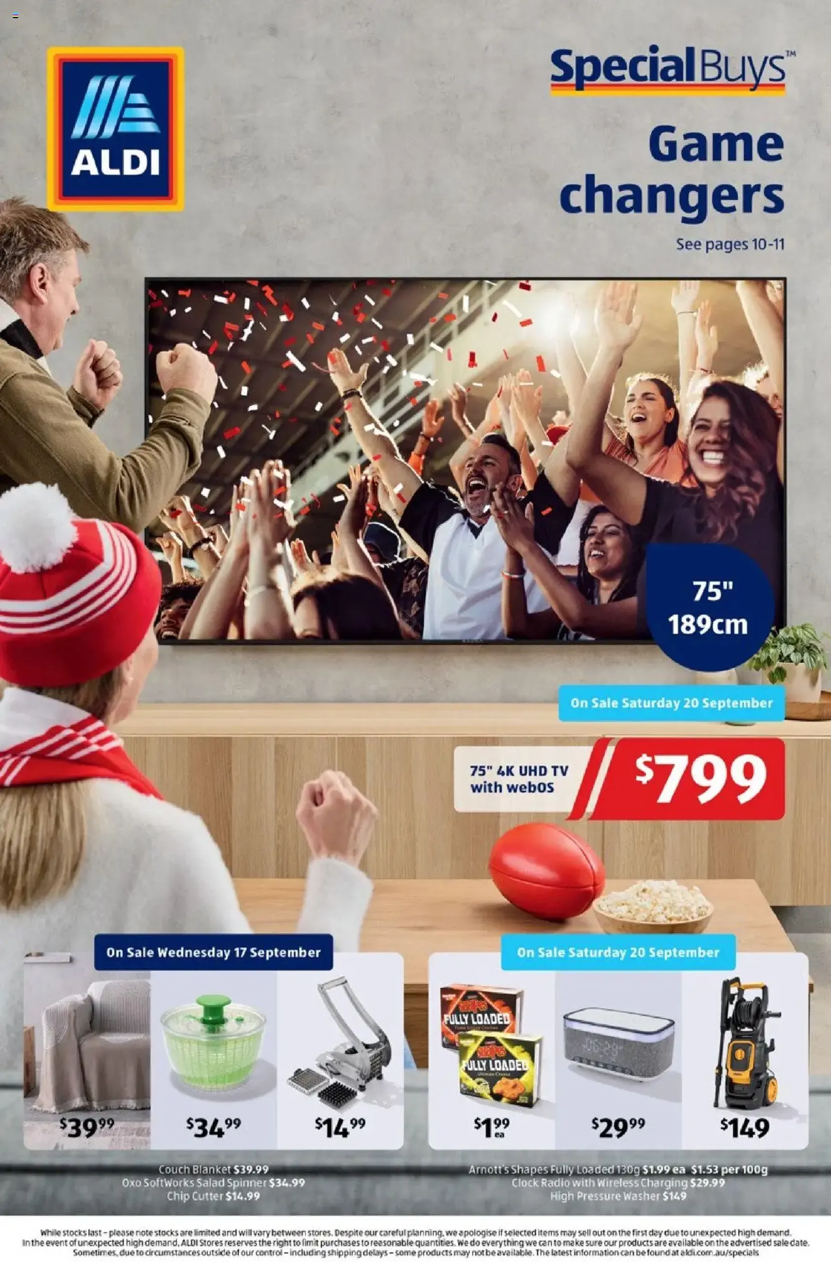 Catalogue Aldi - valid flyer from 17/09/2025, page 1 of 24