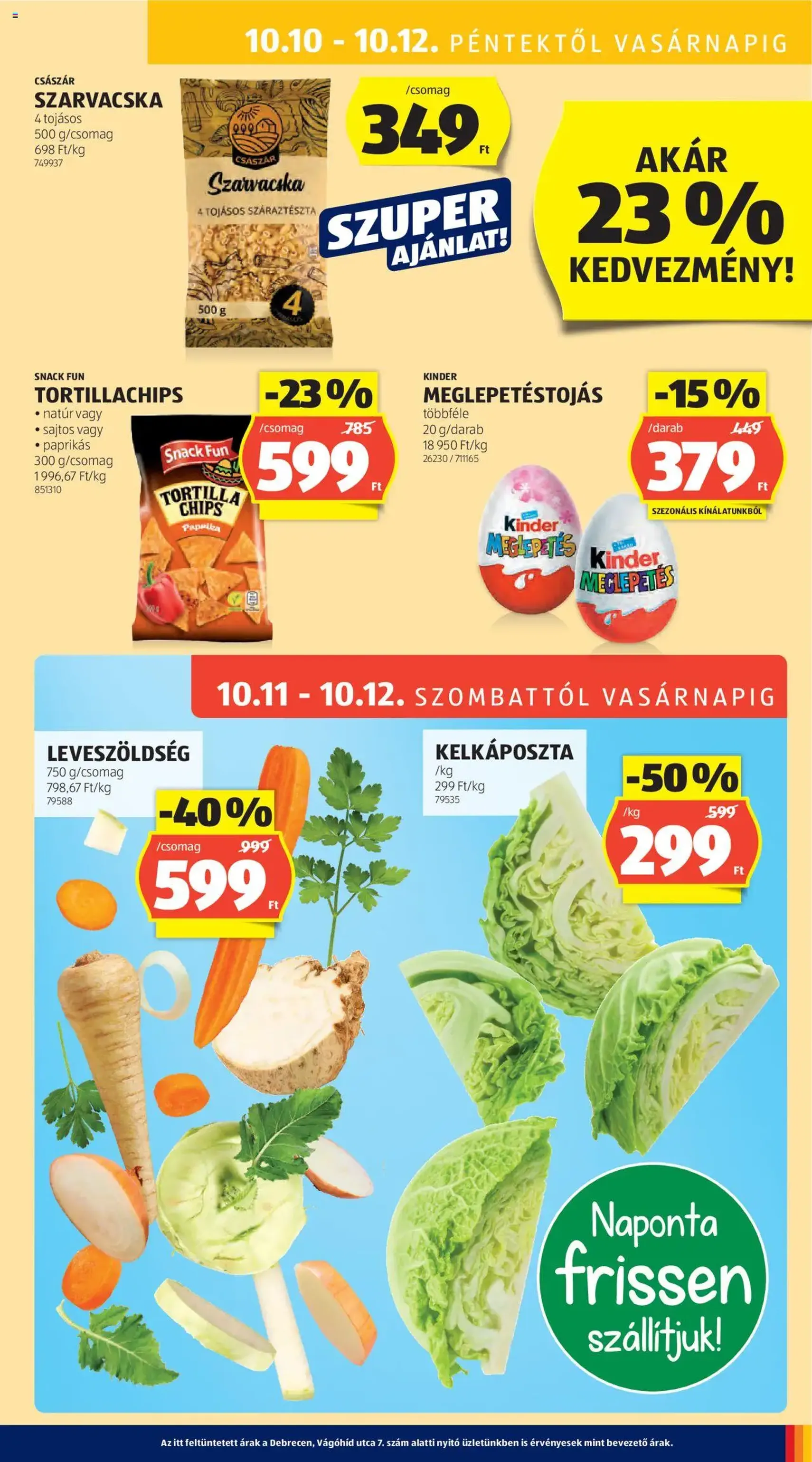 Aldi Akciós újság - 2025.10.09. érvényes szórólap 45 oldal 48 oldalból Aldi Akciós újság - 2025.10.09. érvényes szórólap 45 oldal 48 oldalból