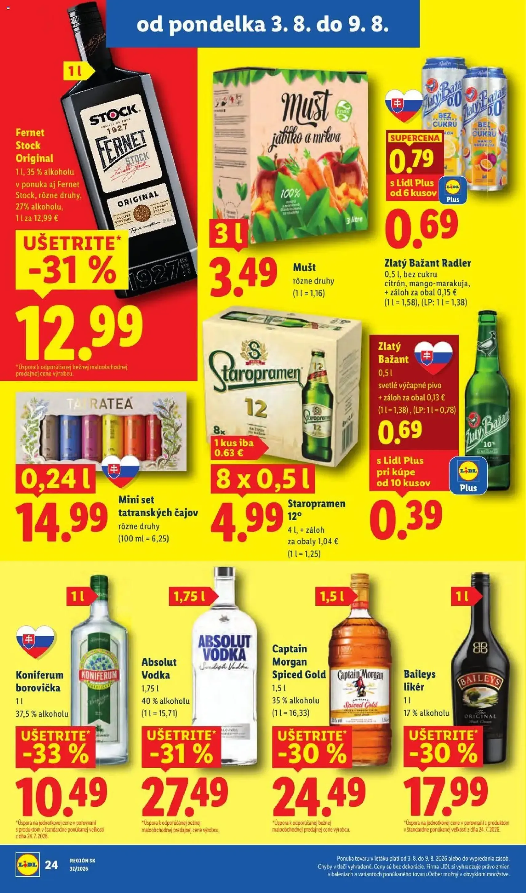 Lidl leták - platný leták od 03.08.2026 strana 33 z 95
