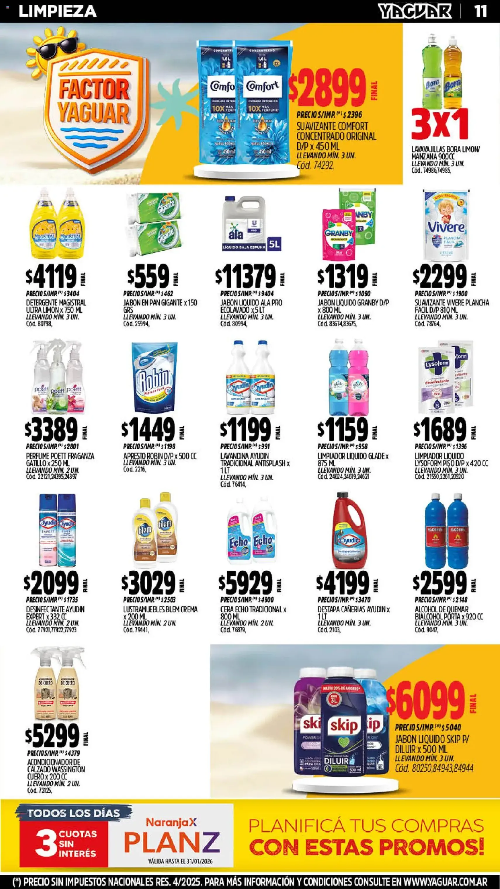Yaguar catálogo - folleto válido desde 05/01/2026 página 11 de 19