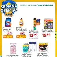 Akki Atacadista - Ofertas da semana - pré-visualização do folheto, válido a partir de 08/09/2025