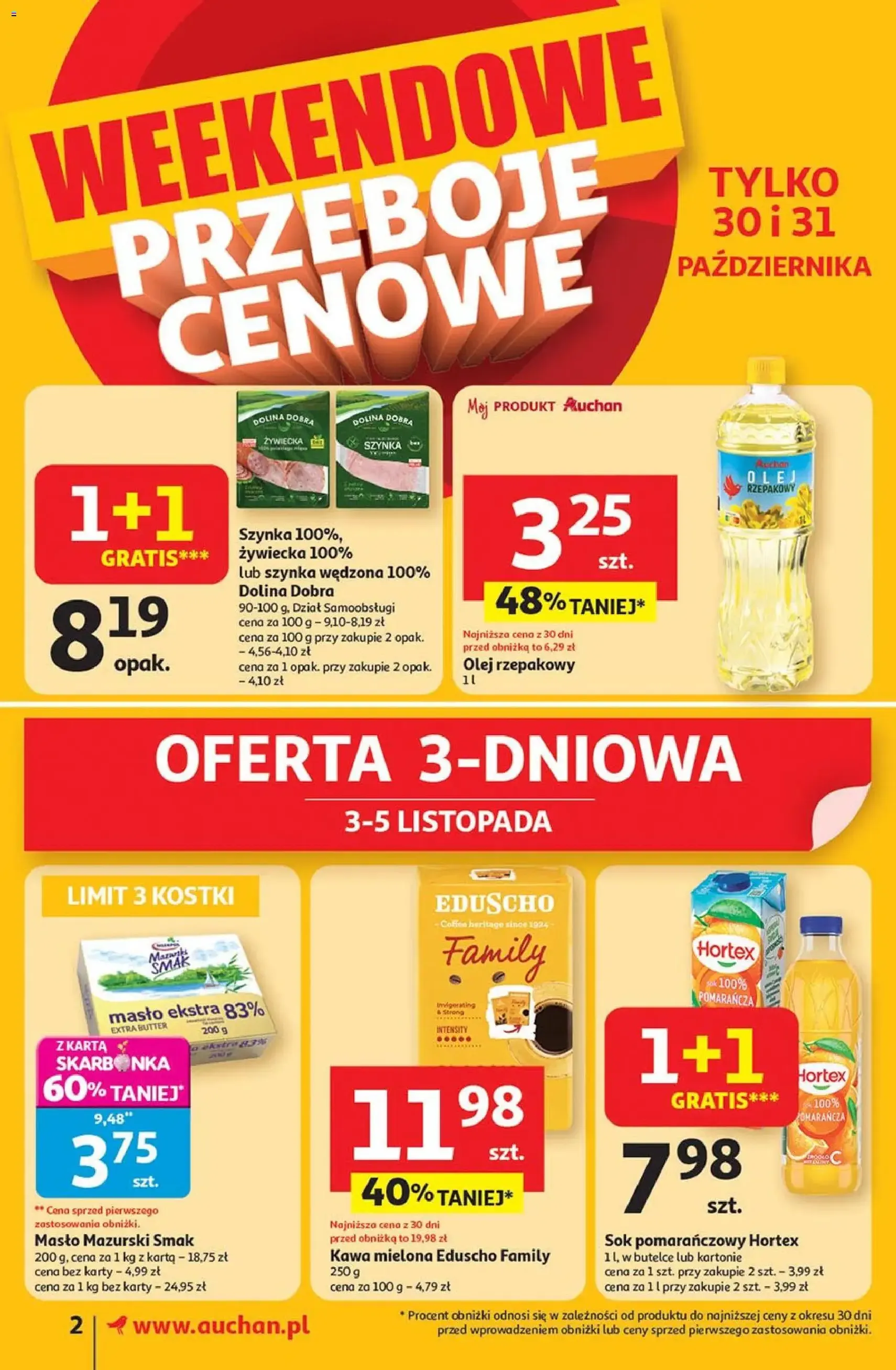 Auchan Gazetka - ważny gazetka od 30.10.2025 strona 2 z 8 Auchan Gazetka - ważny gazetka od 30.10.2025 strona 2 z 8