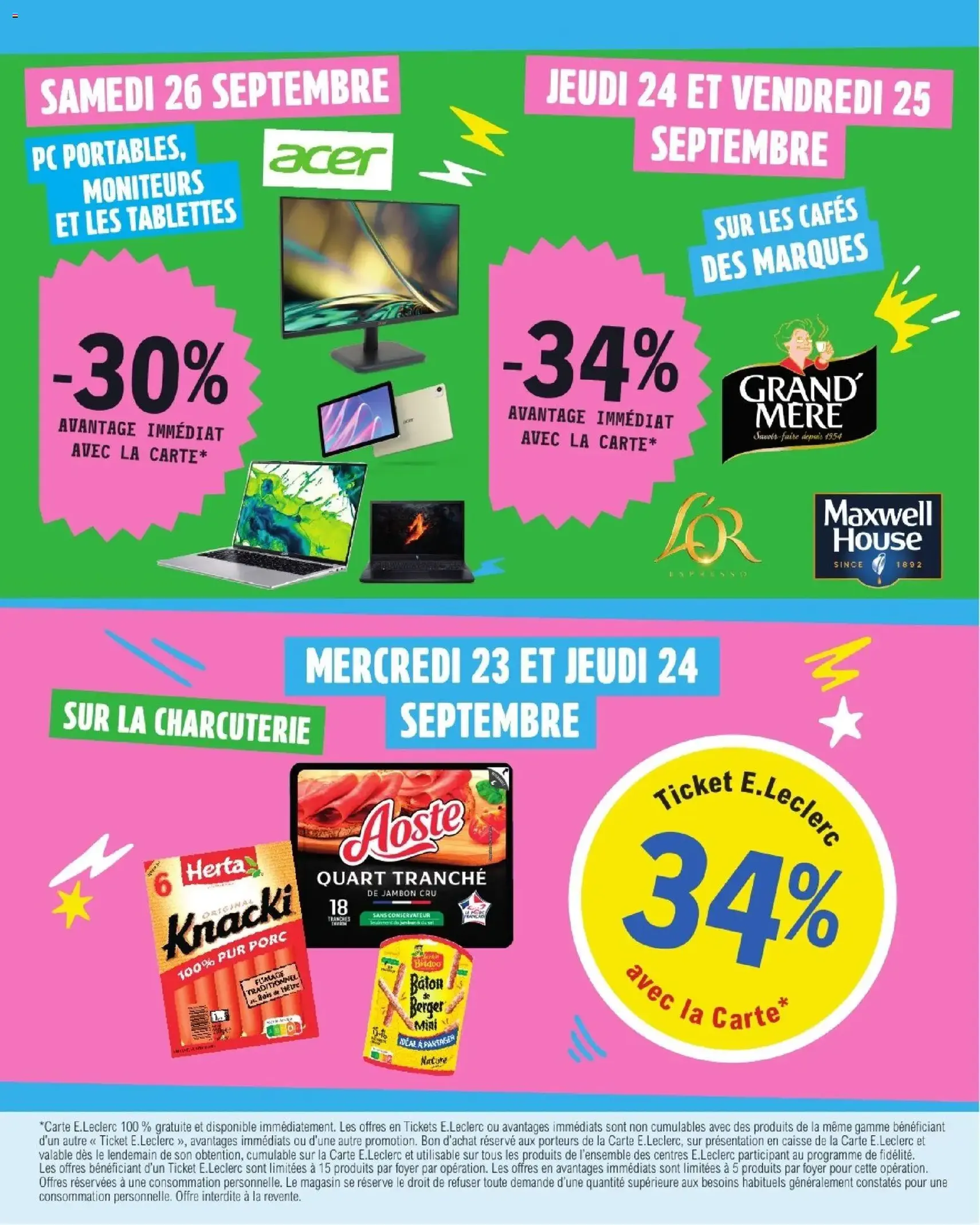 E.Leclerc catalogue - brochure valable à partir du 22/09/2026, page 6 sur 40