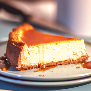 Recipe preview Baked Creamy Caramel Cheesecake