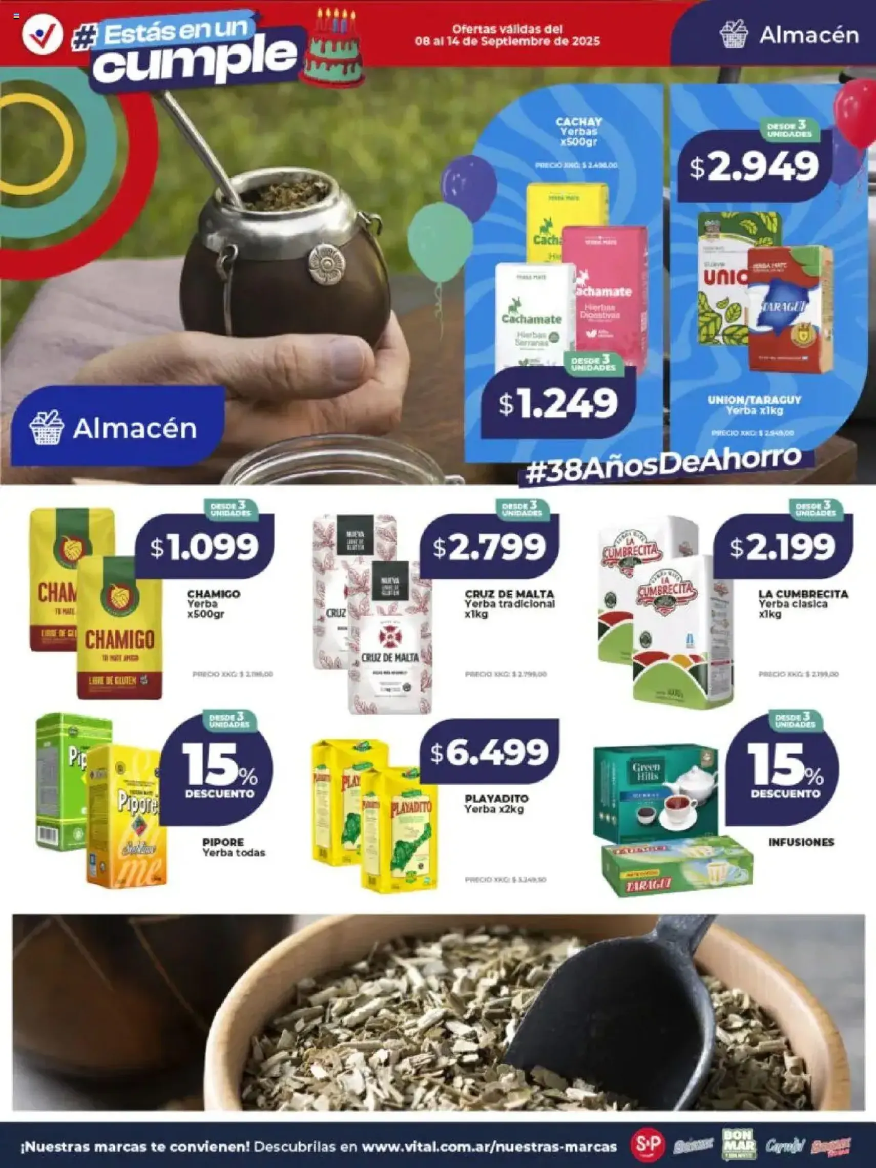 Vital ofertas - folleto válido desde 08/09/2025 página 17 de 21 Vital ofertas - folleto válido desde 08/09/2025 página 17 de 21