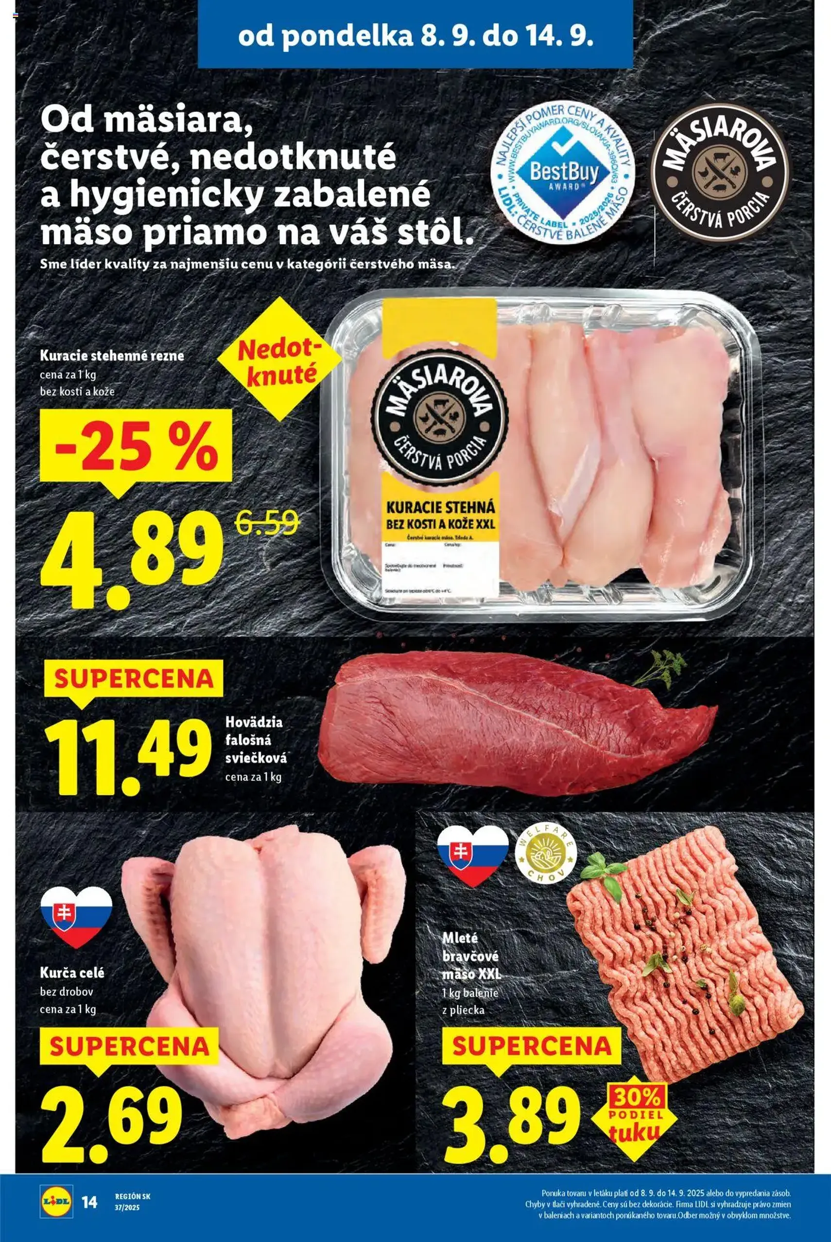 Lidl leták - platný leták od 08.09.2025 strana 14 z 91 Lidl leták - platný leták od 08.09.2025 strana 14 z 91