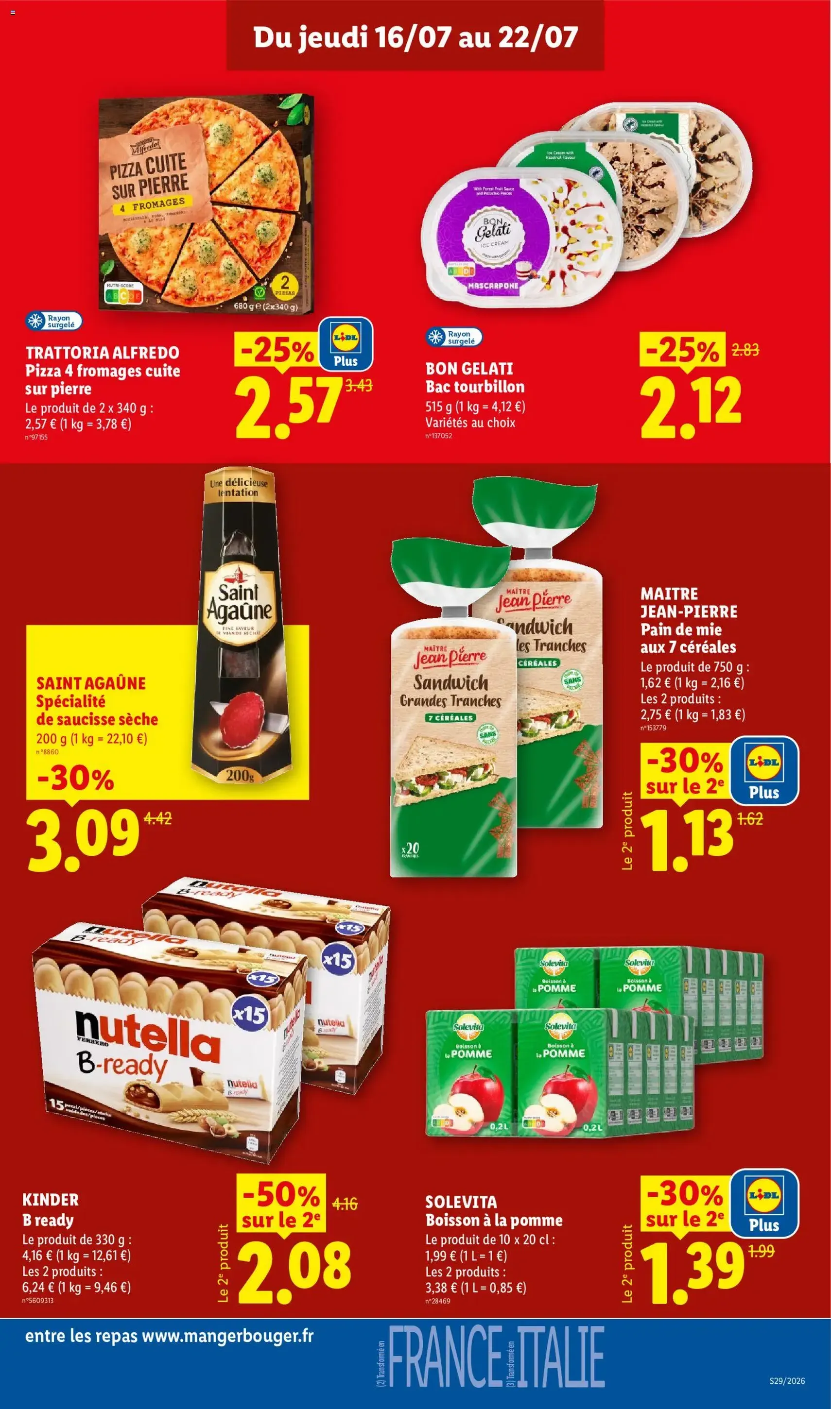 LIDL catalogue - brochure valable à partir du 16/07/2026, page 11 sur 61