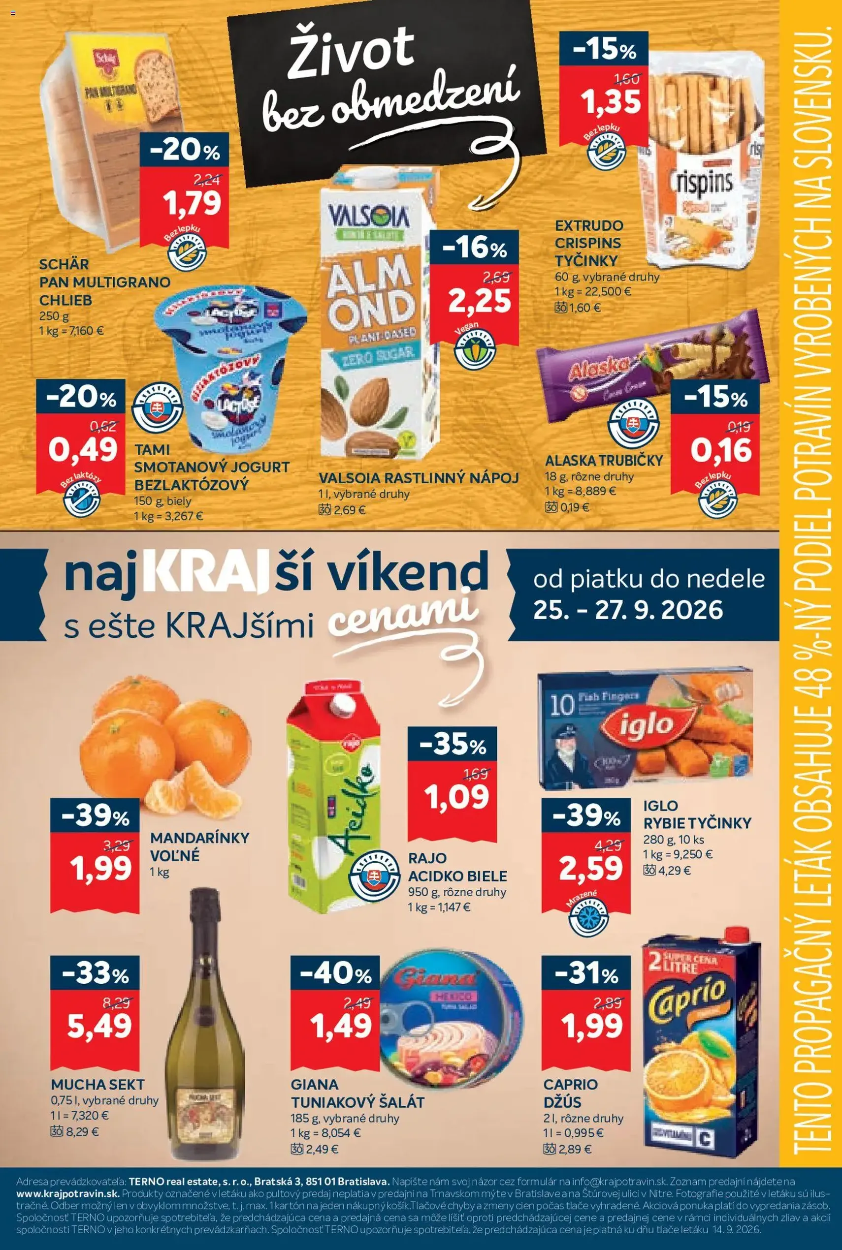 Kraj leták - platný leták od 24.09.2026 strana 15 z 15