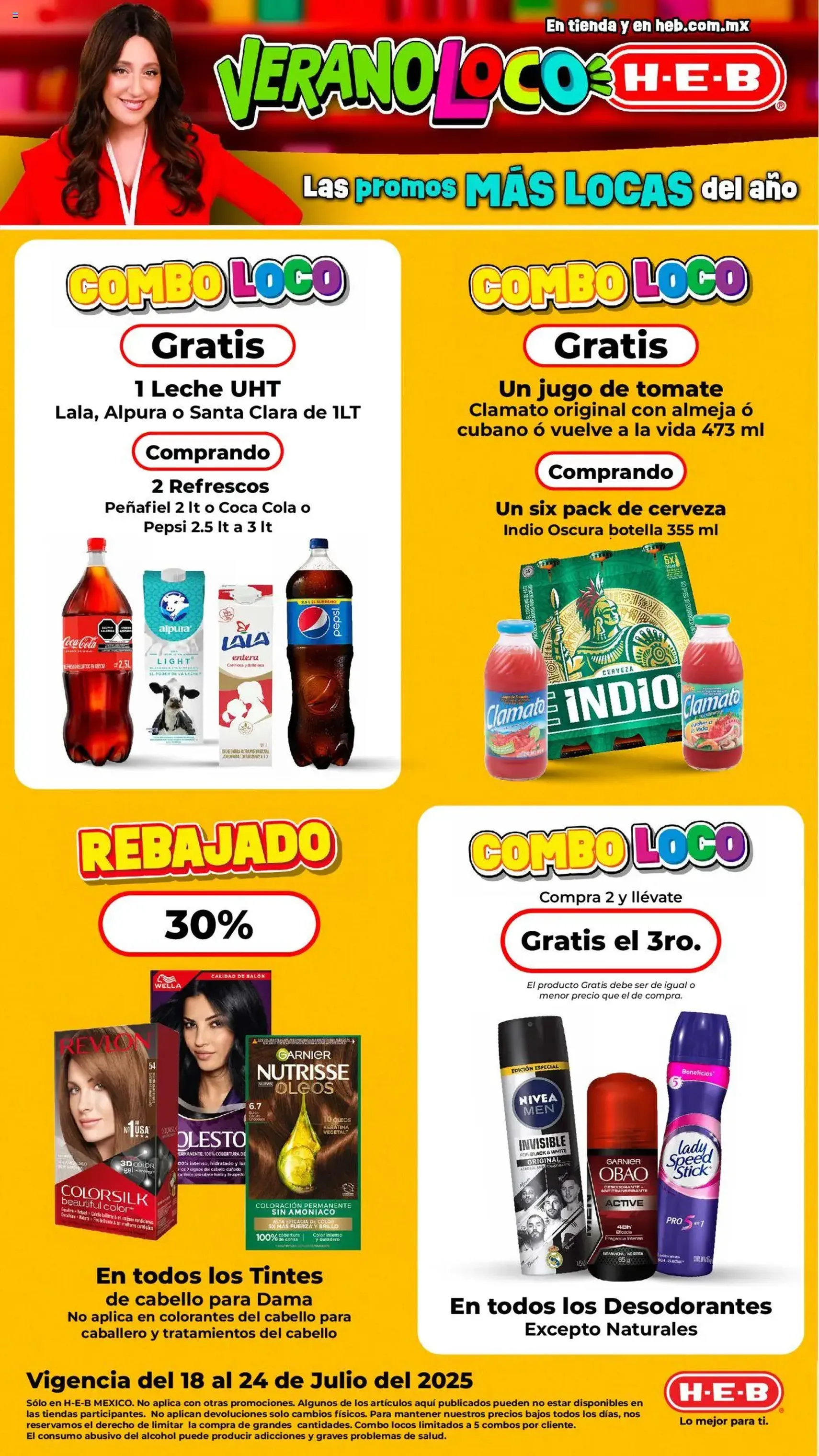 H-E-B folleto - folleto válido desde 18/07/2025 página 1 de 20 H-E-B folleto - folleto válido desde 18/07/2025 página 1 de 20