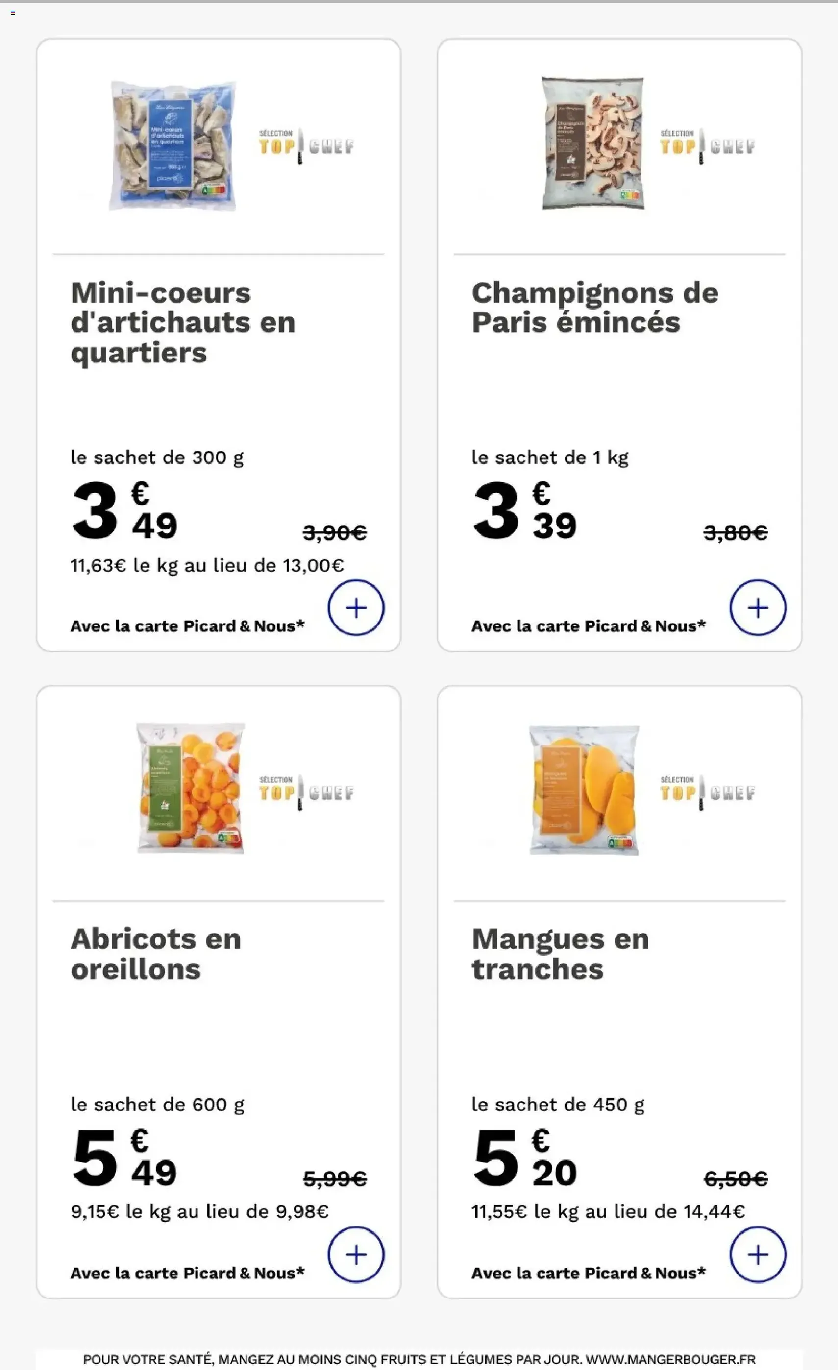 Picard catalogue - brochure valable à partir du 20/04/2026, page 6 sur 30