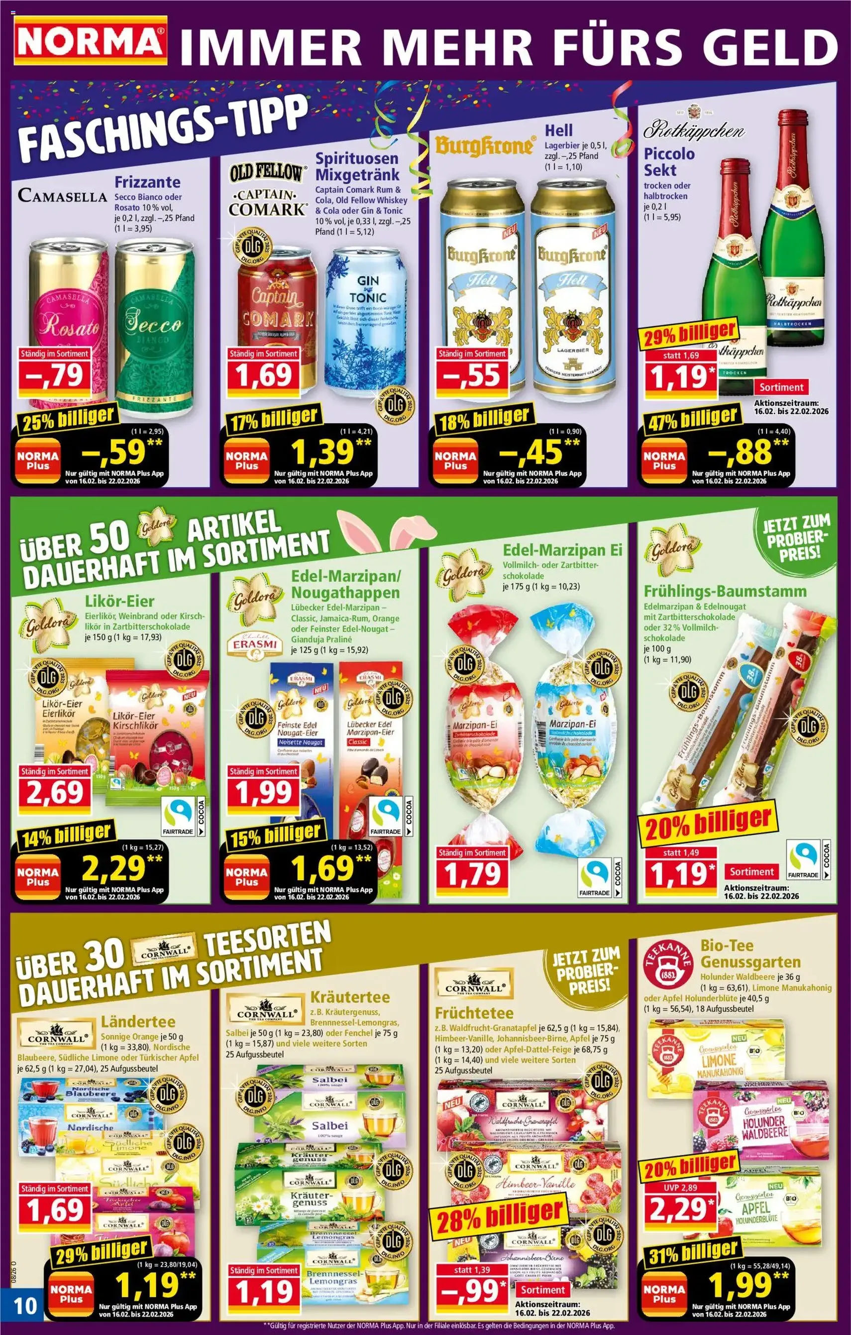 Norma Prospekt - Gültiger Prospekt ab 16.02.2026, Seite 10 von insgesamt 20