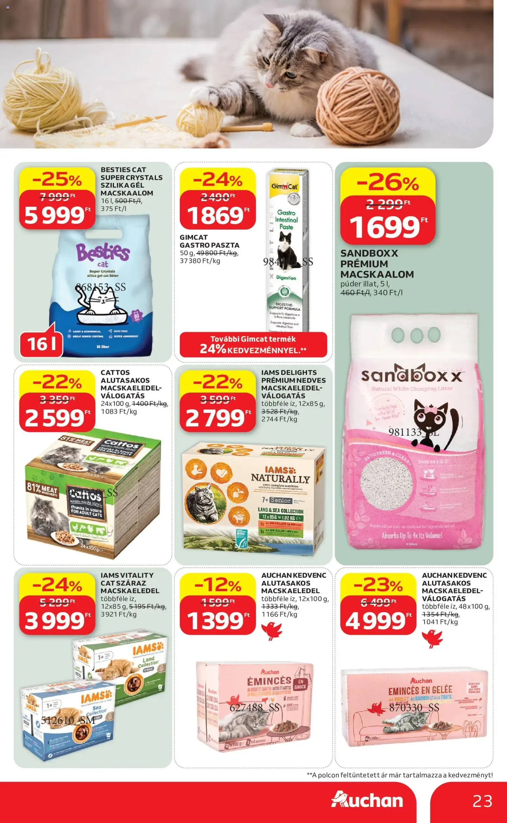 Auchan akciós újság - 2026.08.06. érvényes szórólap 23 oldal 48 oldalból