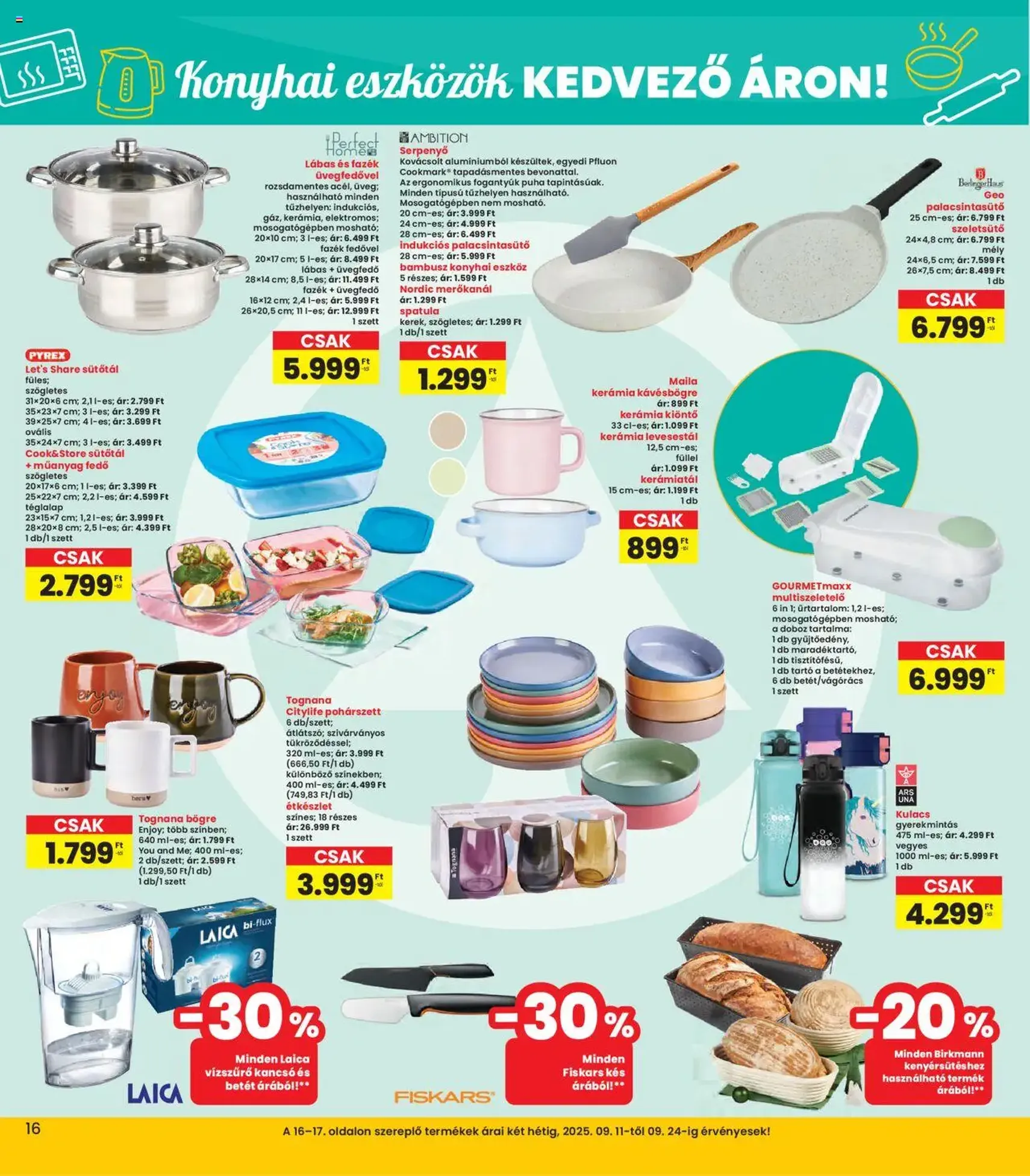 Interspar Akciós újság - 2025.09.11. érvényes szórólap 16 oldal 20 oldalból Interspar Akciós újság - 2025.09.11. érvényes szórólap 16 oldal 20 oldalból