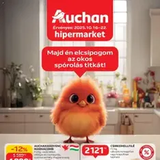 Auchan Akciós újság - szórólap előnézete érvényes 2025.10.16. -tól
