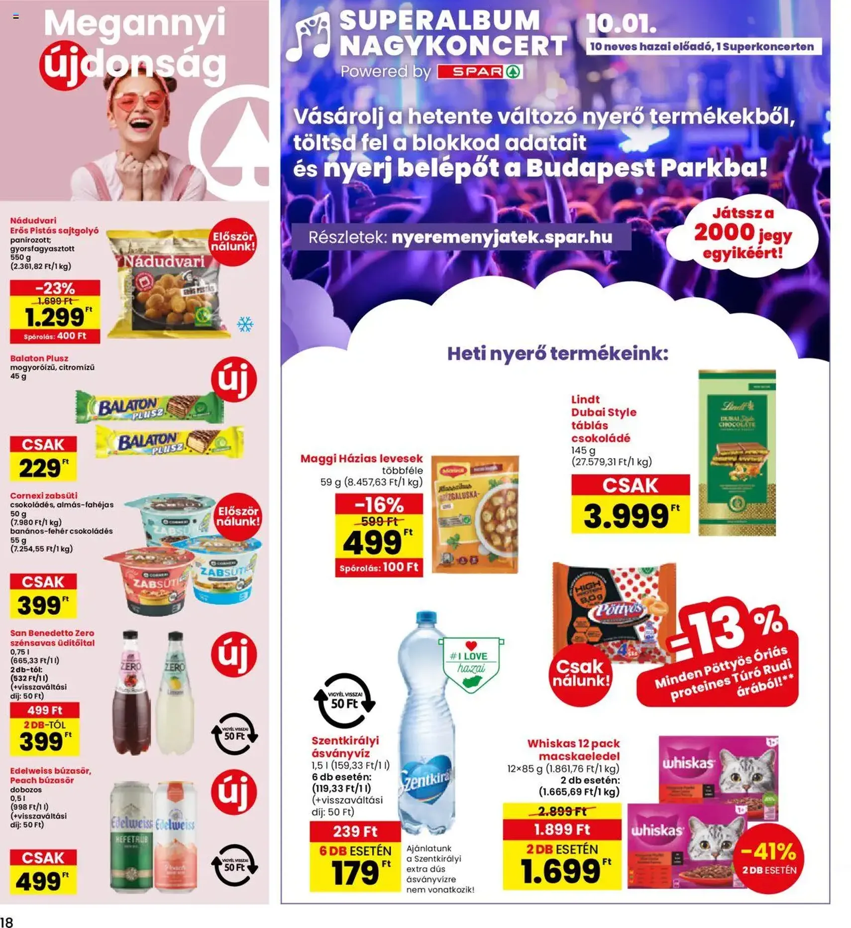 Interspar Akciós újság - 2025.09.18. érvényes szórólap 18 oldal 19 oldalból