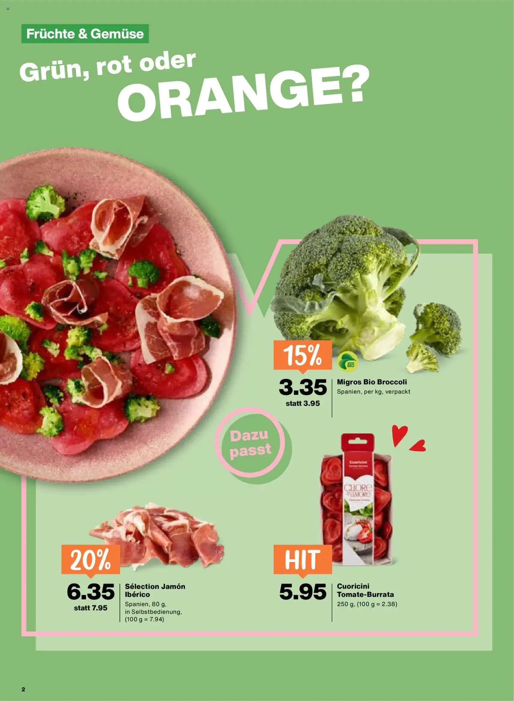 Migros Aktionen - Gültiger Prospekt ab 05.02.2026, Seite 2 von insgesamt 20