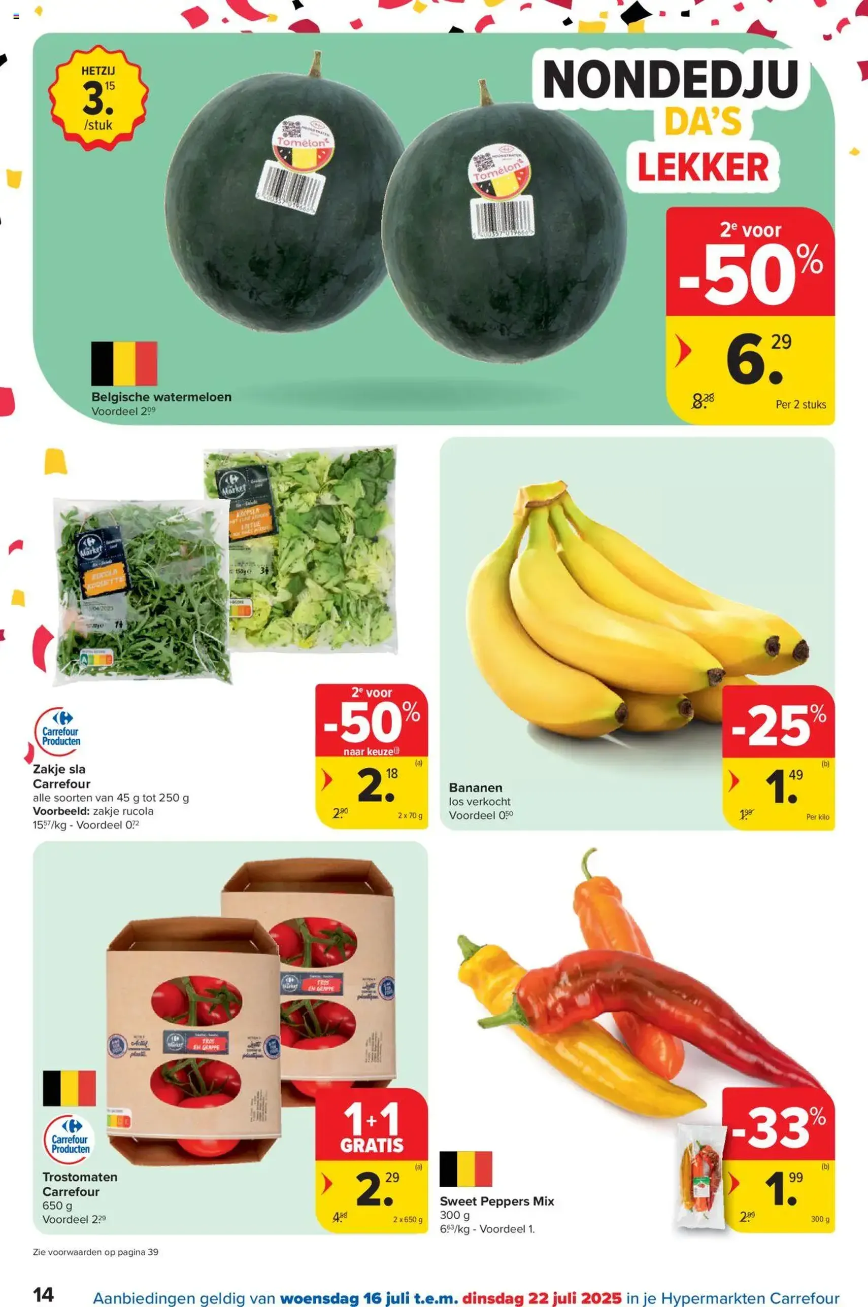 Carrefour folder week 29 - geldige folder vanaf 16/07/2025 pagina 14 van 40