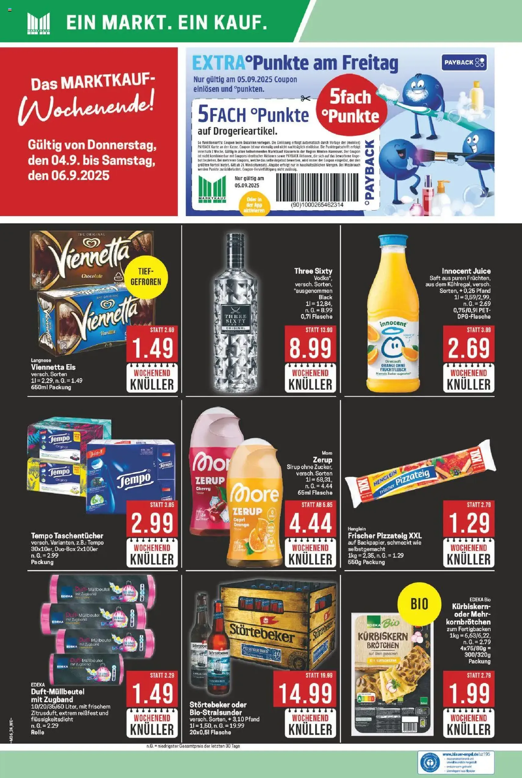 Marktkauf Prospekt - Gültiger Prospekt ab 01.09.2025, Seite 28 von insgesamt 32 Marktkauf Prospekt - Gültiger Prospekt ab 01.09.2025, Seite 28 von insgesamt 32