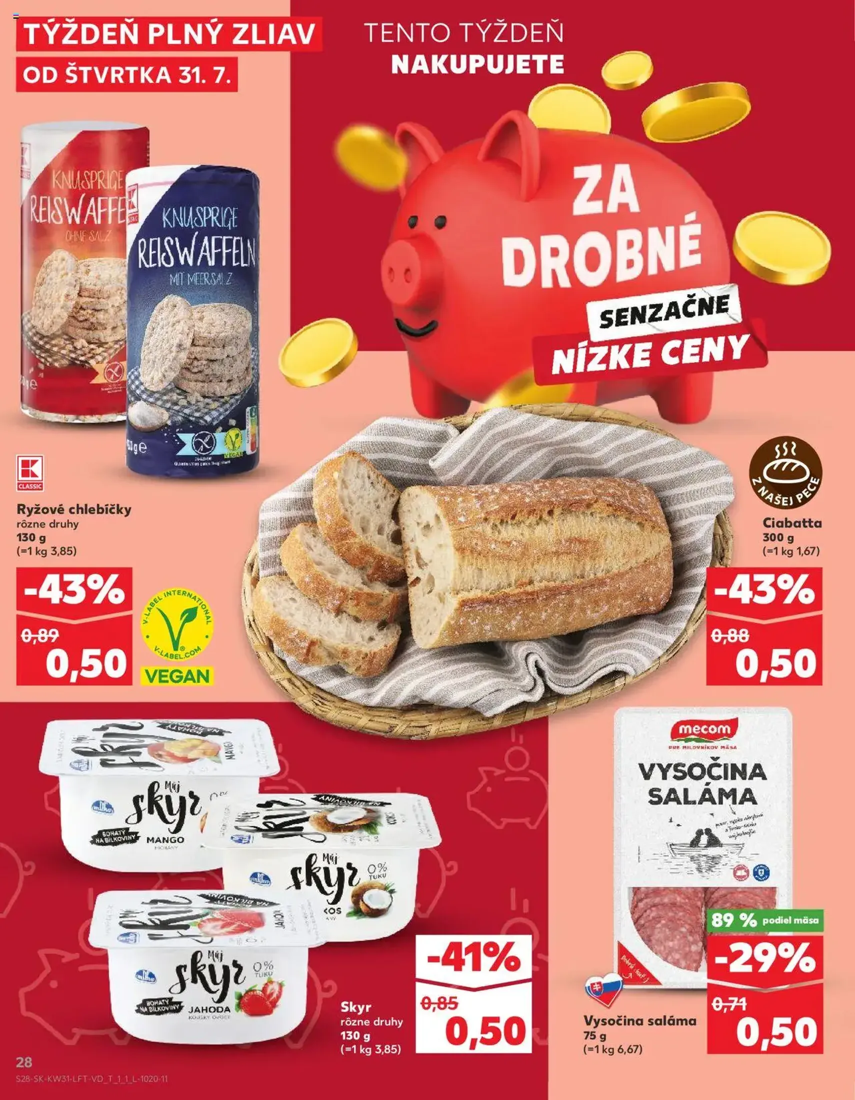 Kaufland Bratislava-Dúbravka - platný leták od 31.07.2025 strana 28 z 76
