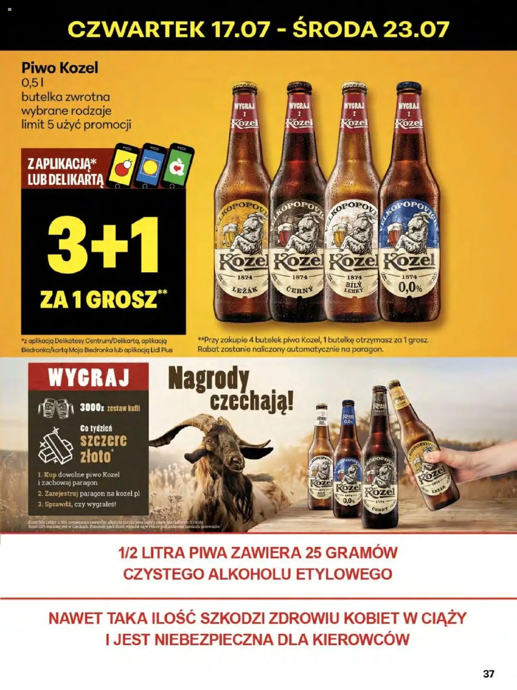 Delikatesy Centrum Gazetka - ważny gazetka od 17.07.2025 strona 37 z 61 Delikatesy Centrum Gazetka - ważny gazetka od 17.07.2025 strona 37 z 61