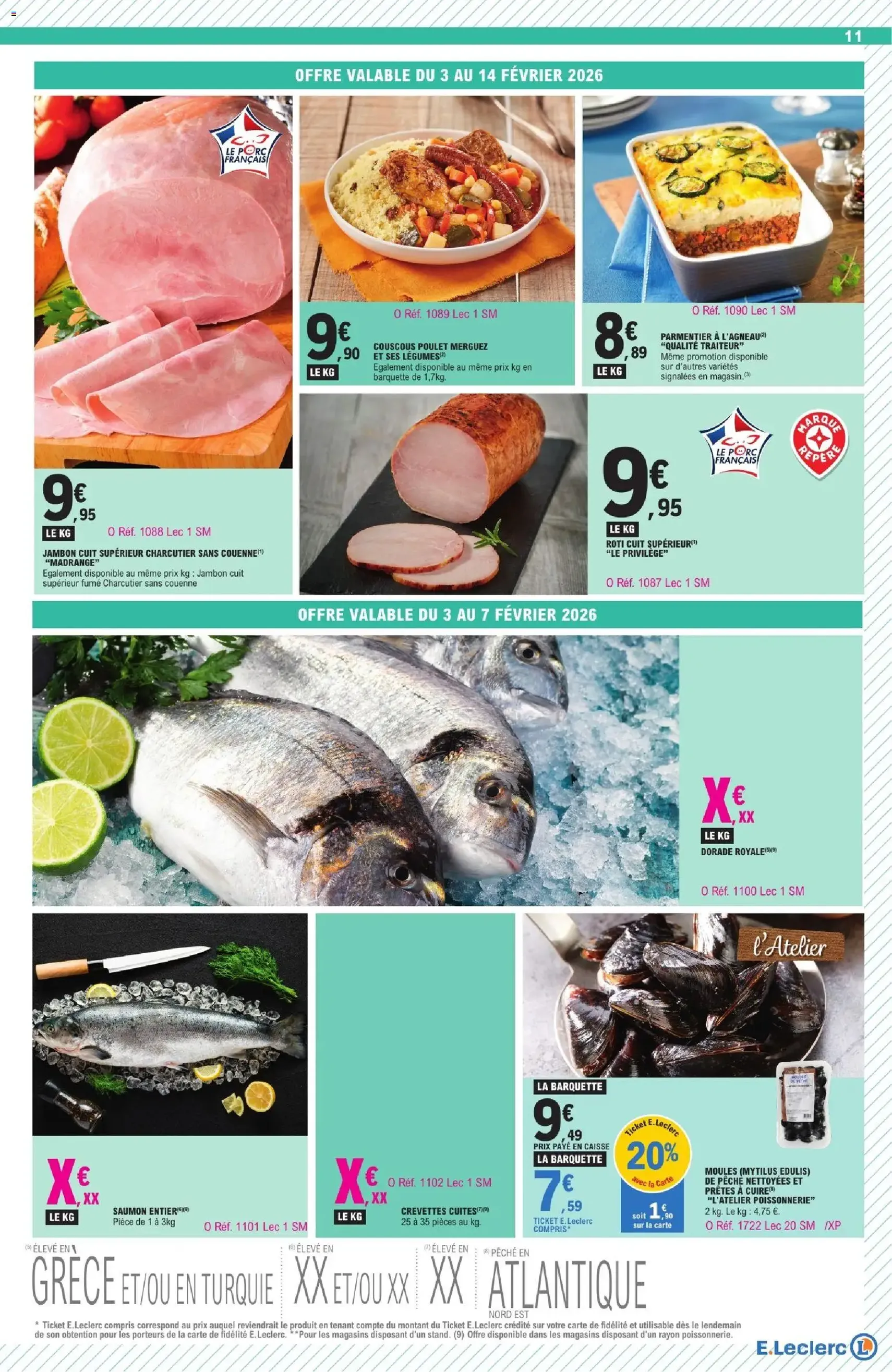 E.Leclerc catalogue semaine 6 - brochure valable à partir du 03/02/2026, page 11 sur 23