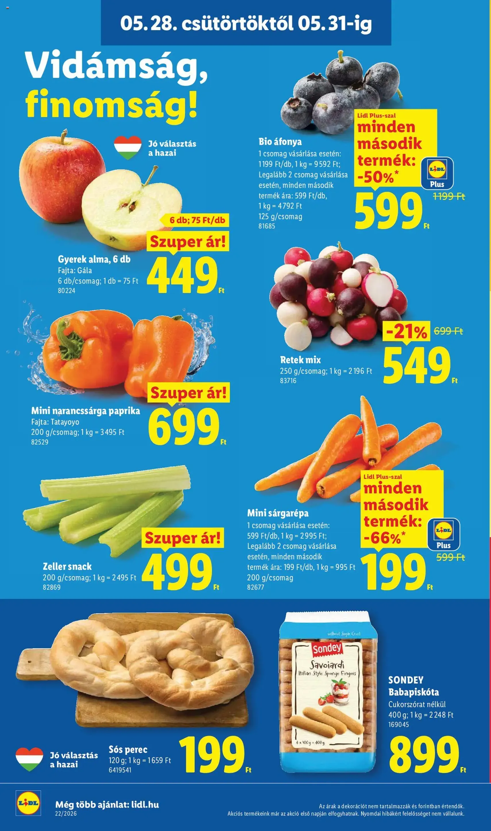 Lidl akciós újság - 2026.05.28. érvényes szórólap 20 oldal 74 oldalból