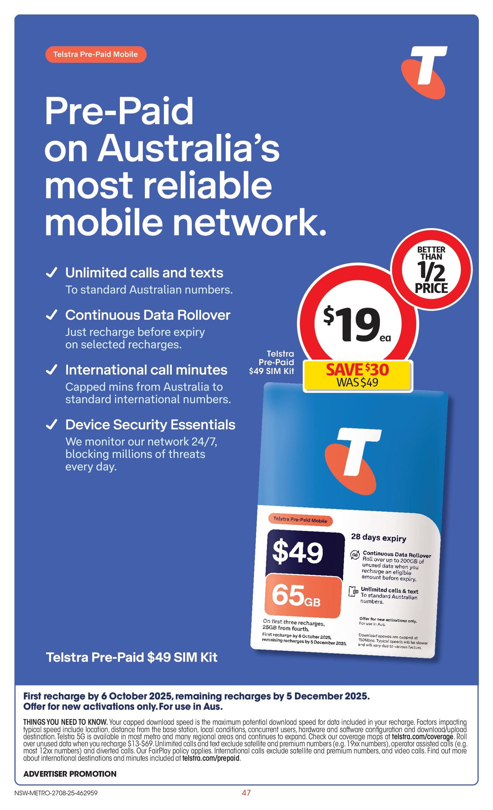 Coles Catalogue NSW - valid flyer from 27/08/2025, page 47 of 51
