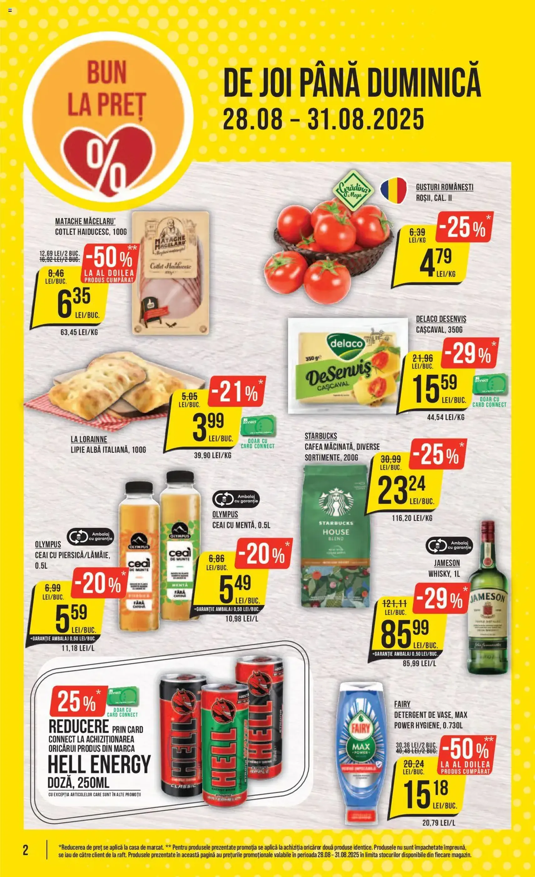 Catalog Mega Image - cataloage valabile începând cu 28.08.2025 pagina 2 din 24 Catalog Mega Image - cataloage valabile începând cu 28.08.2025 pagina 2 din 24