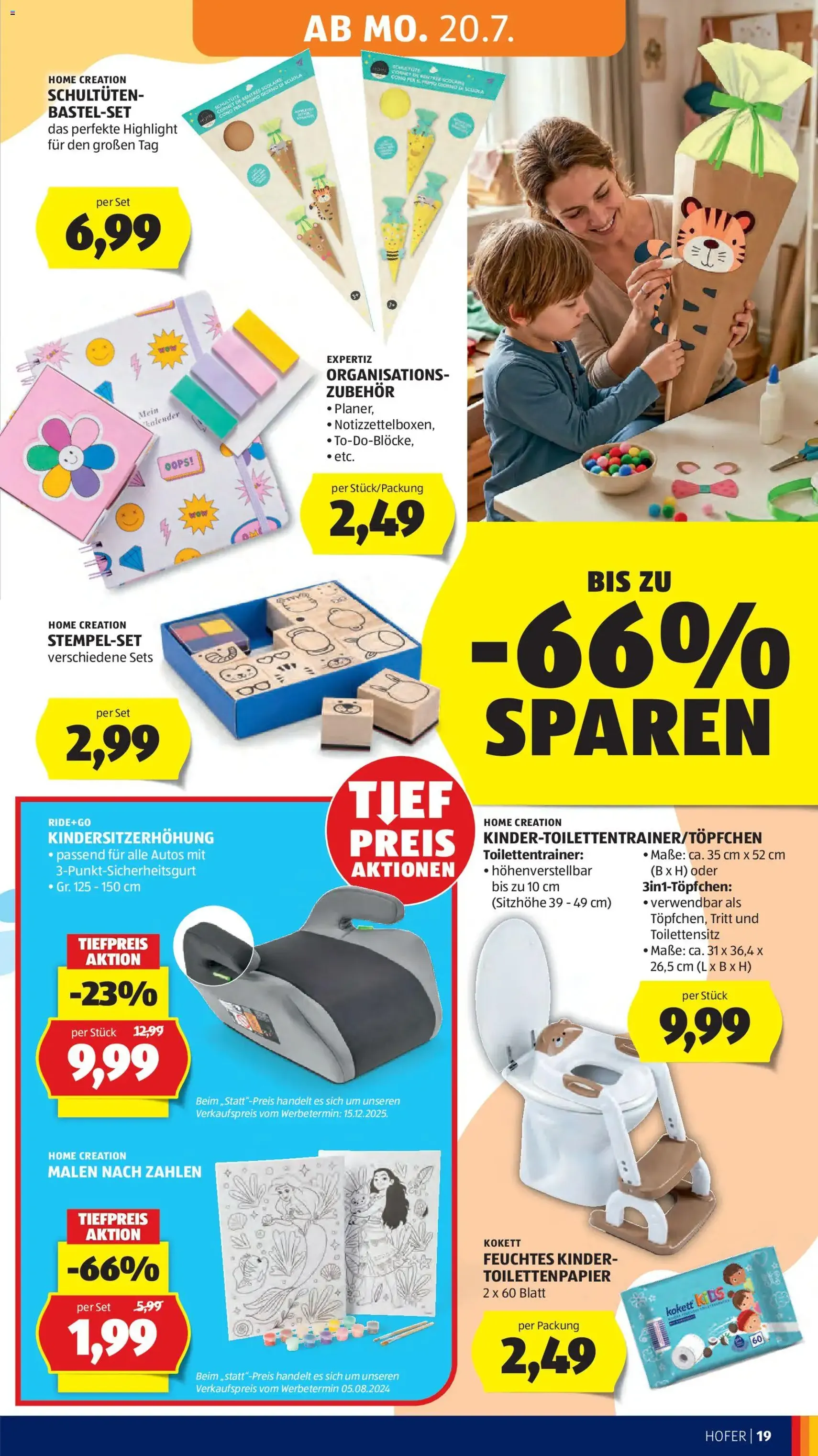 Hofer Flugblatt - Gültiger Prospekt ab 17.07.2026, Seite 25 von insgesamt 46