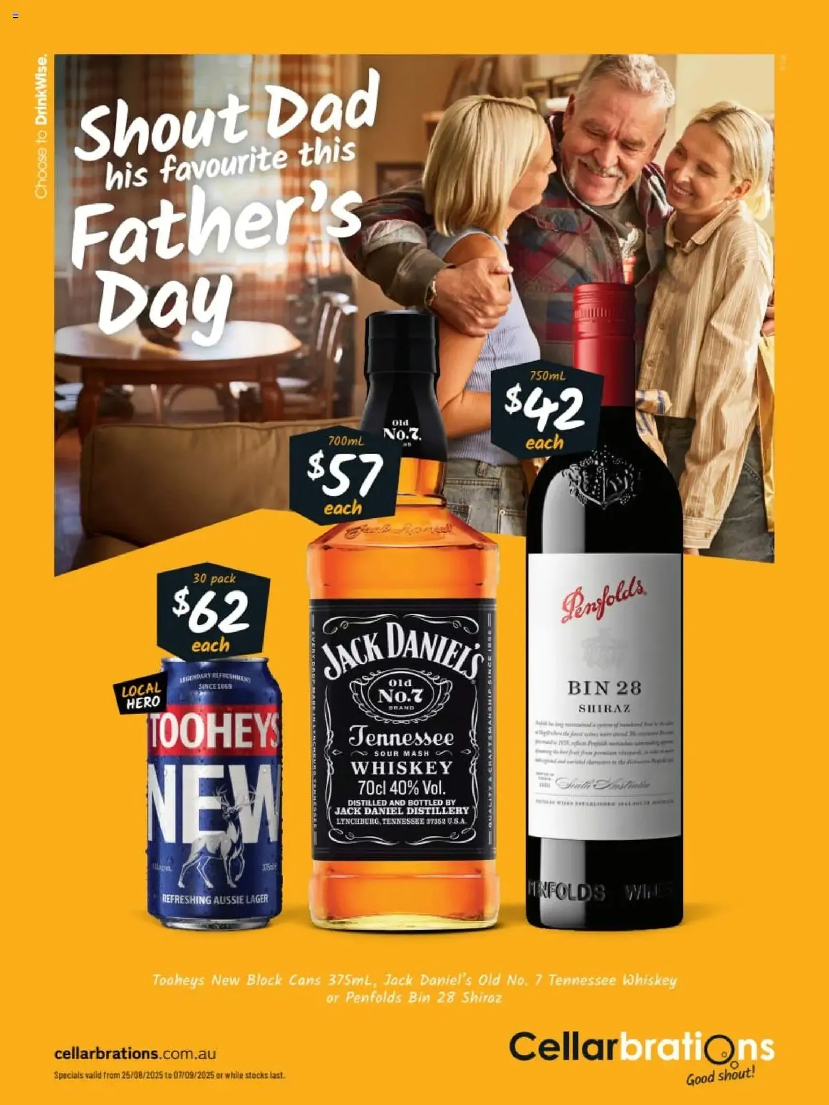 Cellarbrations Catalogue NSW - valid flyer from 25/08/2025, page 1 of 4