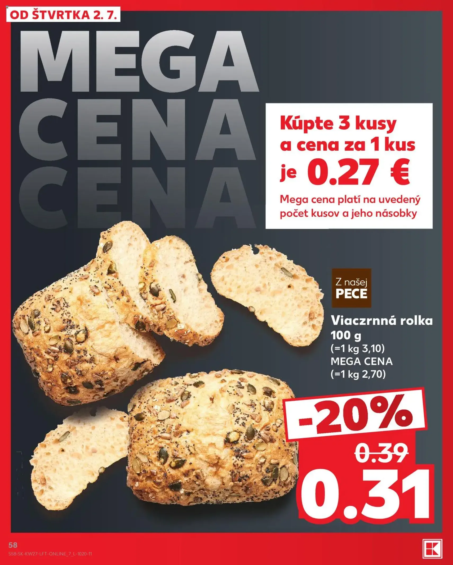Kaufland leták - platný leták od 02.07.2026 strana 58 z 80
