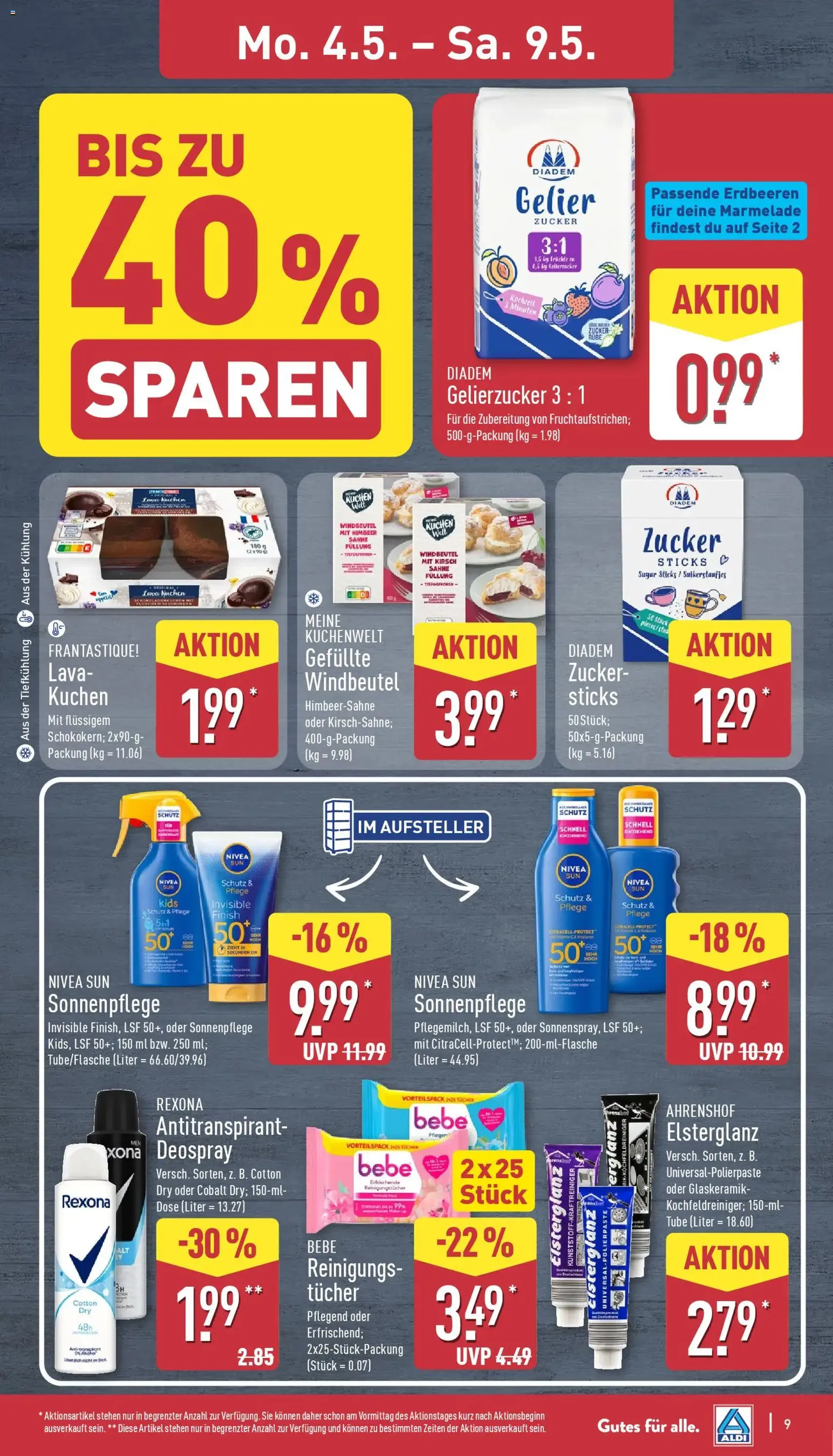Aldi Prospekt - Gültiger Prospekt ab 04.05.2026, Seite 9 von insgesamt 39
