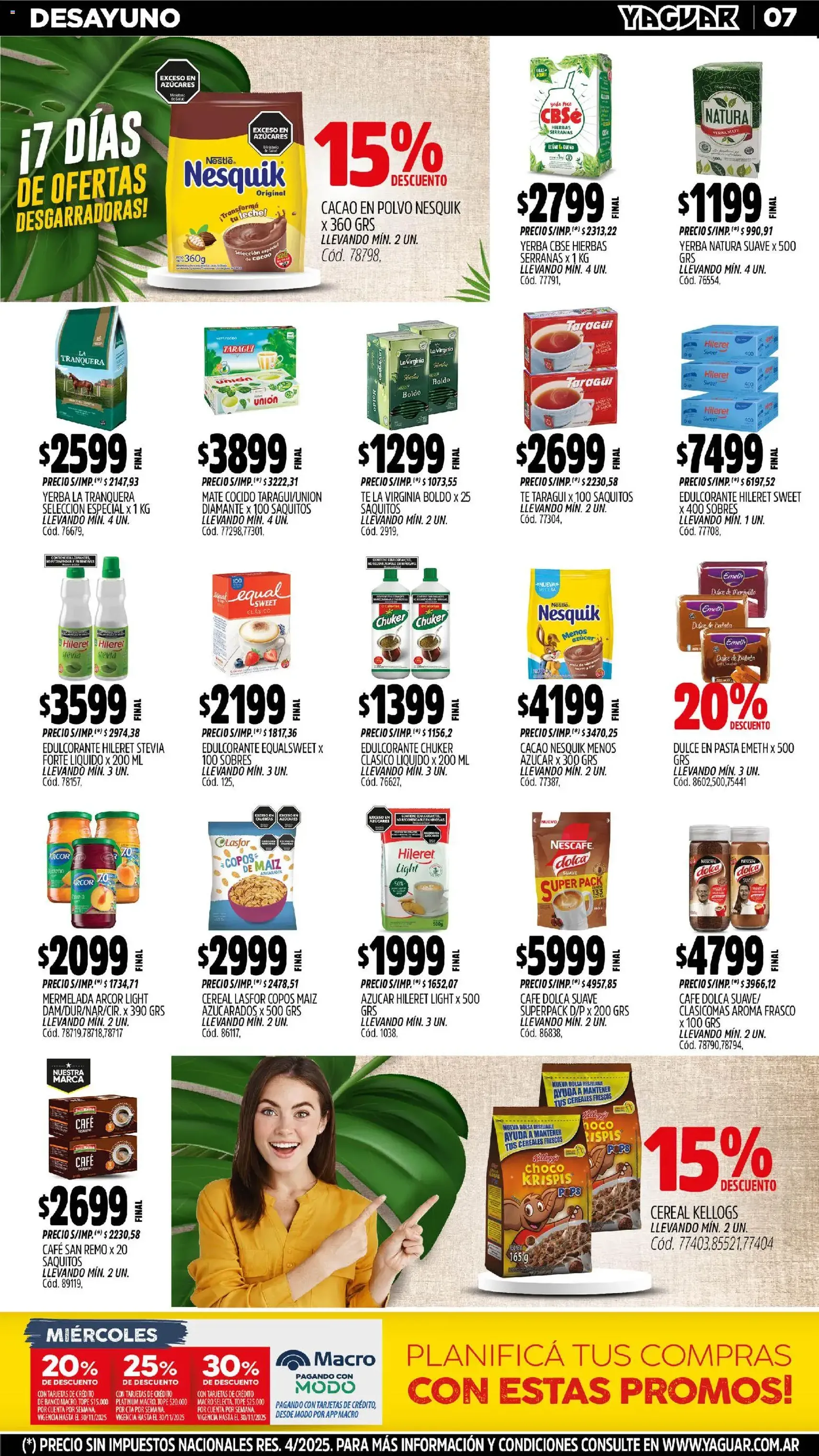 Yaguar catálogo - folleto válido desde 10/11/2025 página 7 de 21